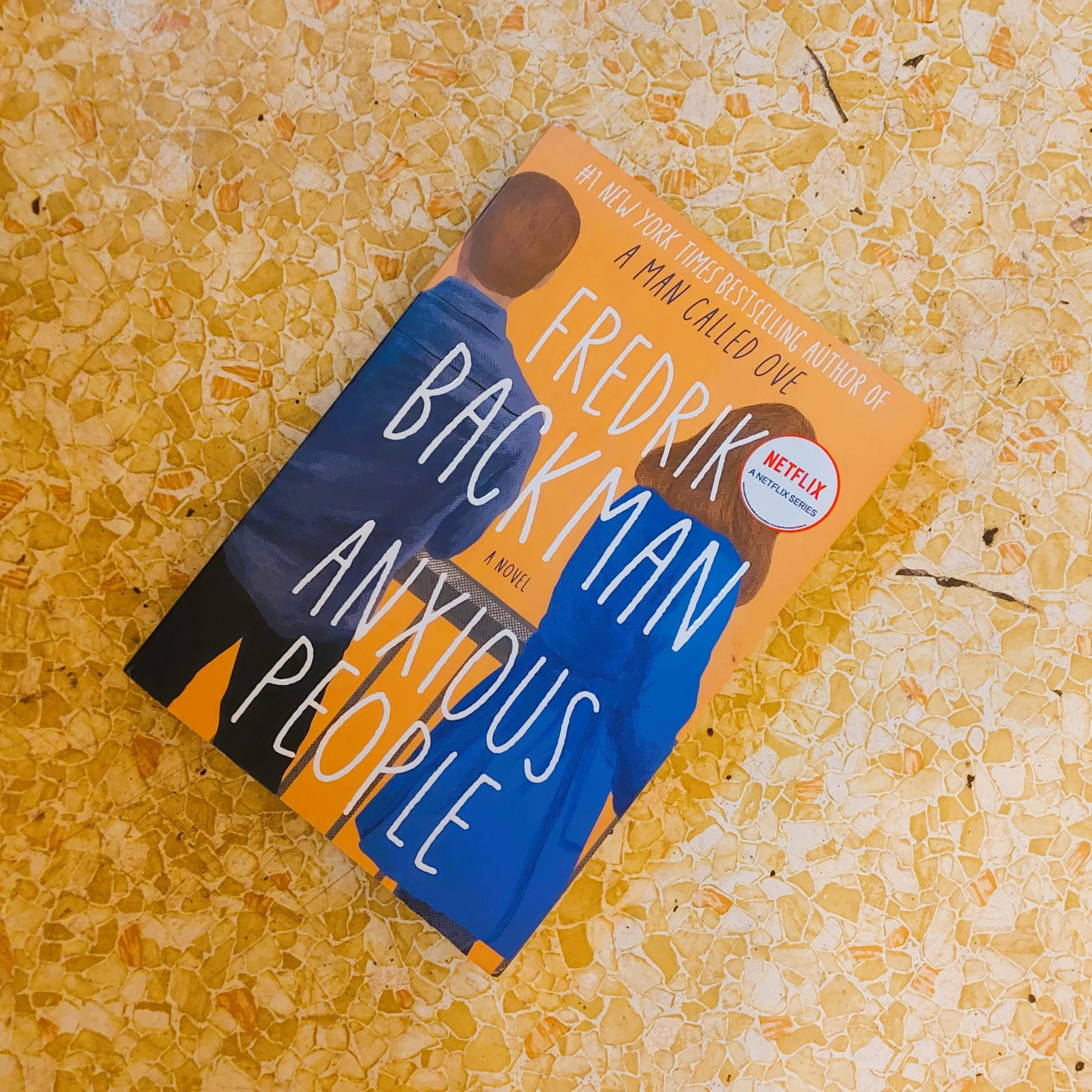 Anxious People by Fredrik Backman

Anna-Lena and Roger have been to every IKEA store in the whole country. Roger has many faults and failings, Anna-Lena knows people think that, but Anna-Lena is always reminded that he loves her in IKEA. When you've 