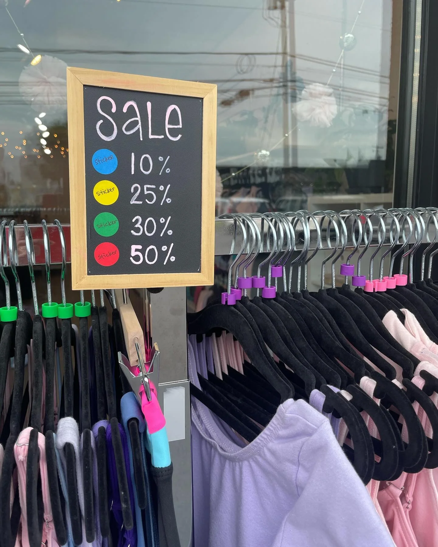 Back-dance-dance sidewalk sale today through Sunday 8/31. Up to 50% off, leotards starting at $9!!
Weekdays: 10-6
Saturdays: 10-4
+ Sundays 8/31 & 97: 10-4