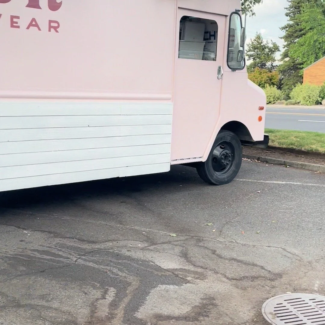 WHERE IT ALL STARTED! Remember when we were all so desperate for a dance store in Central Oregon that we shopped from the back of a bread delivery truck! 😂