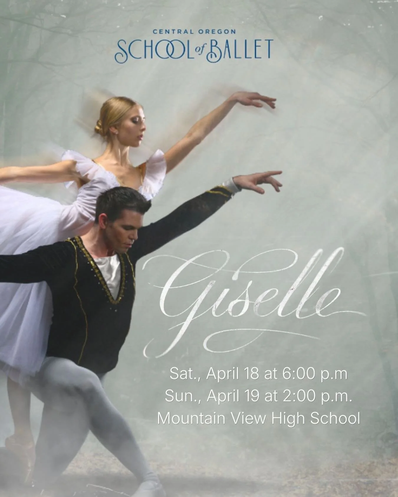 Not only is this one of the best, most famous ballets ever created, the Pro dancers from Eugene Ballet joining the production are astoundingly good and so inspiring (remember those jaw-dropping leaps from Nutcracker!?) Tickets $15-40 at www.CentralOr