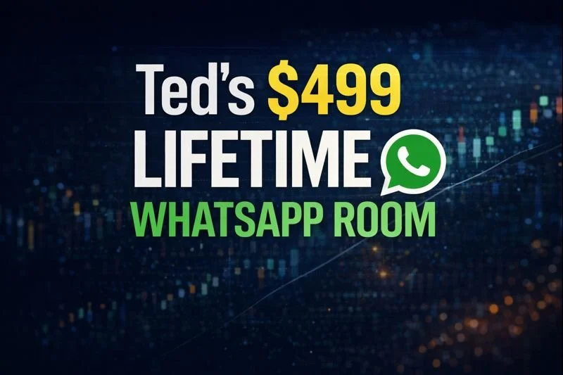 Gain Access To Ted’s EXTREMELY Exclusive Whatsapp. $499 Lifetime.