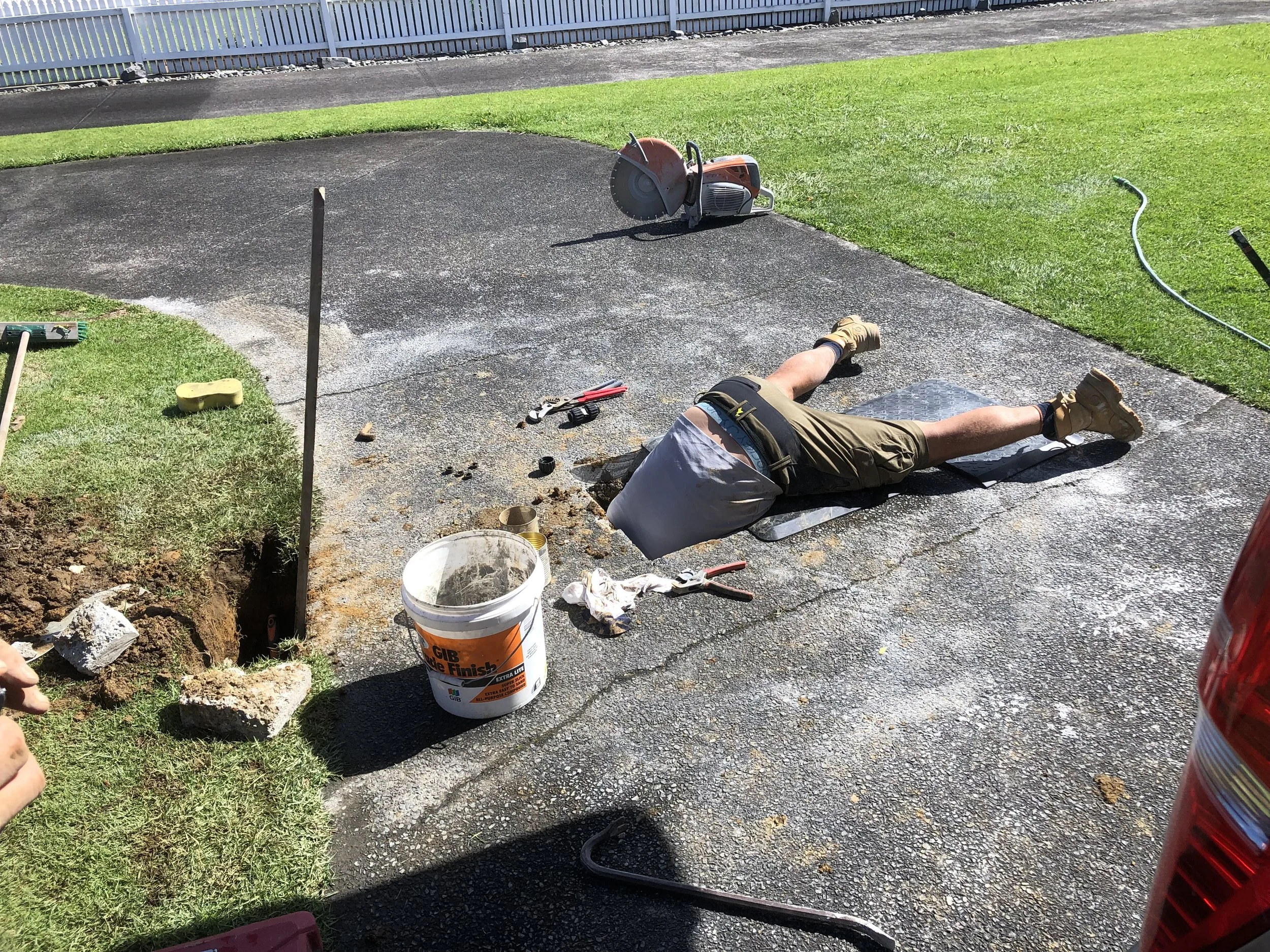 Water main repair
