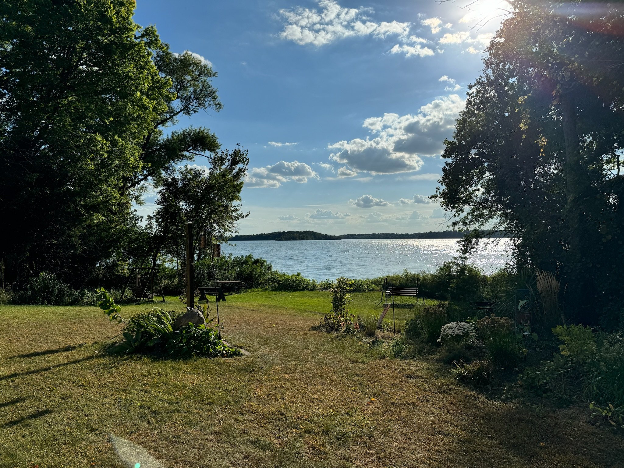 Arrival at our beautiful home for the weekend