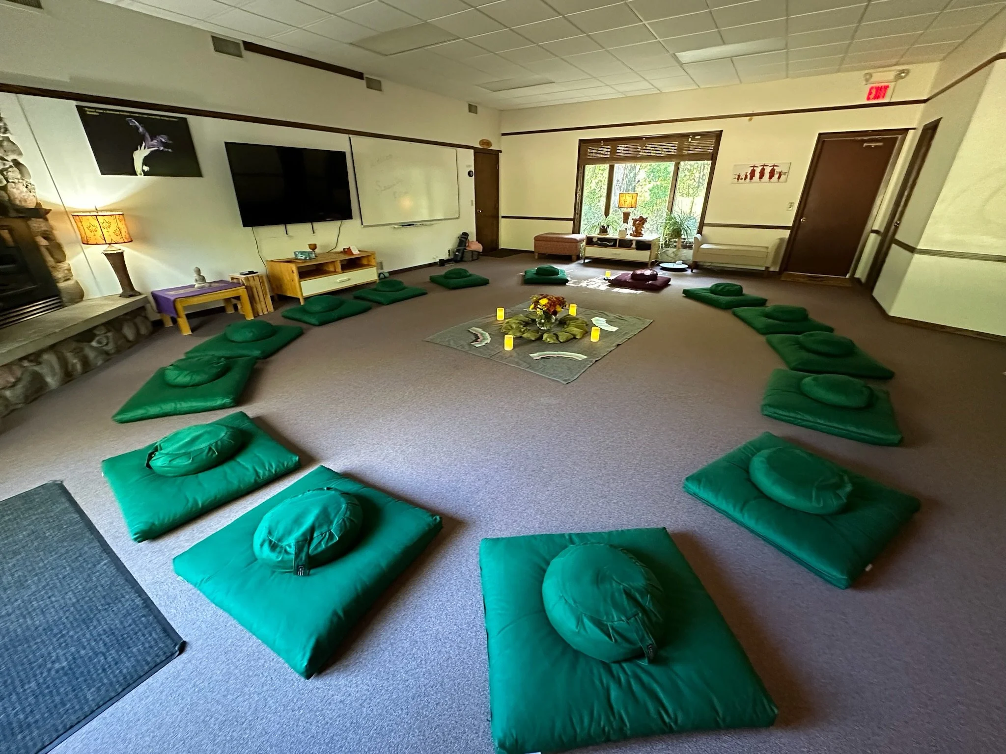 All set for our opening circle