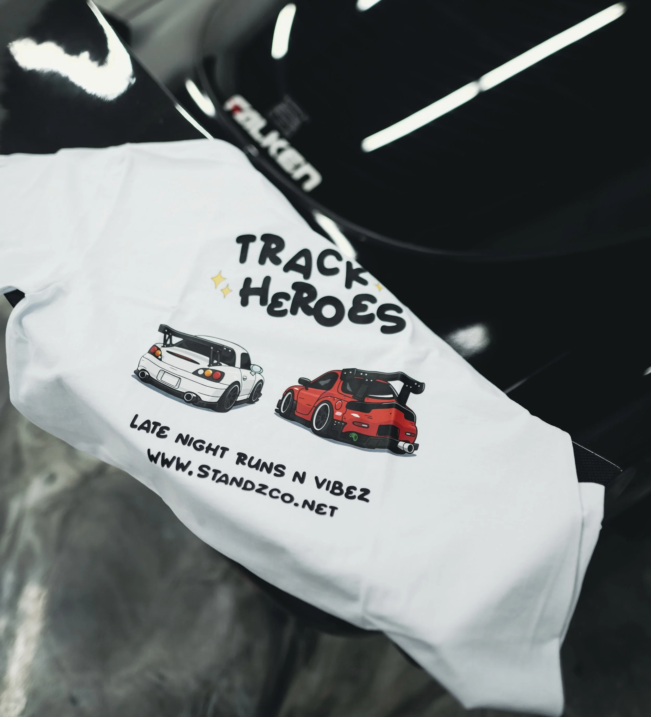 TRACK HEROES T SHIRT