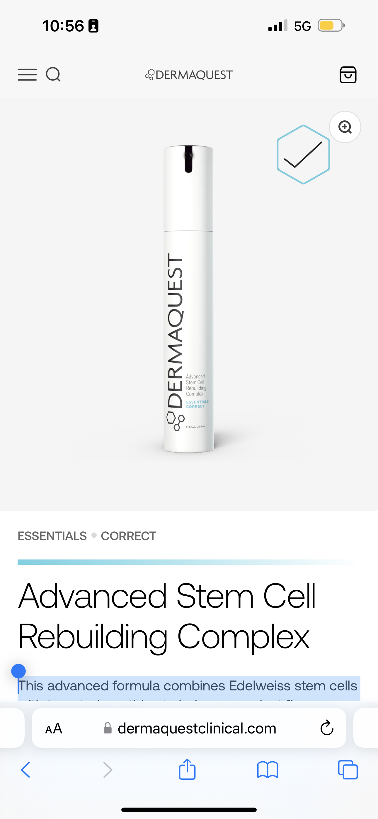 Dermaquest Advanced Stem Cell Complex