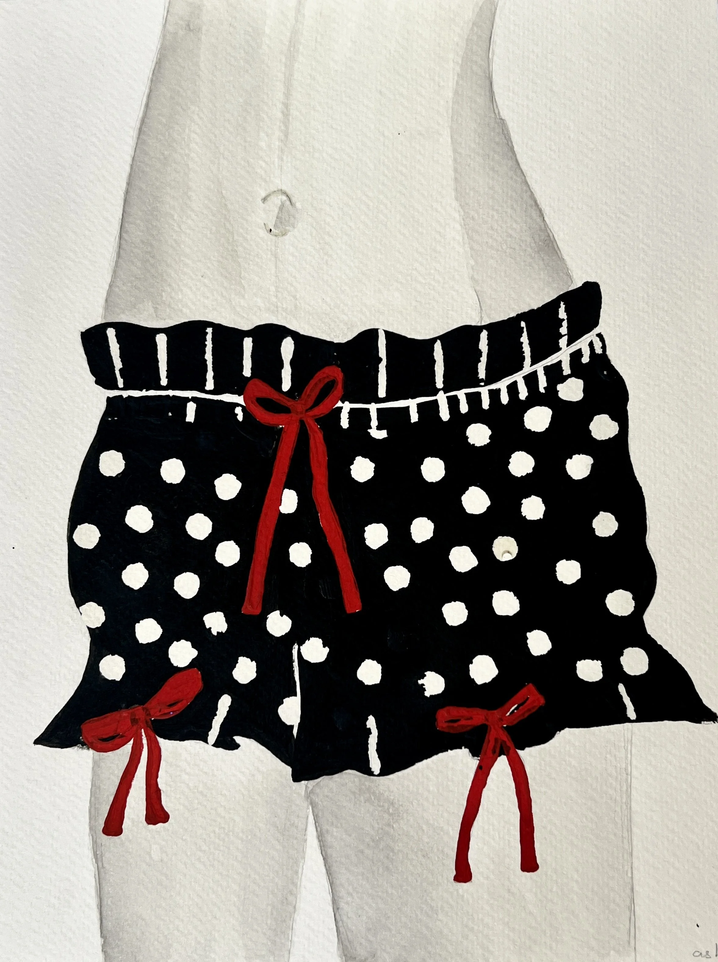 Pintura acrílica // Masking líquido // 8" x 11" // 21.5 x 28 cm