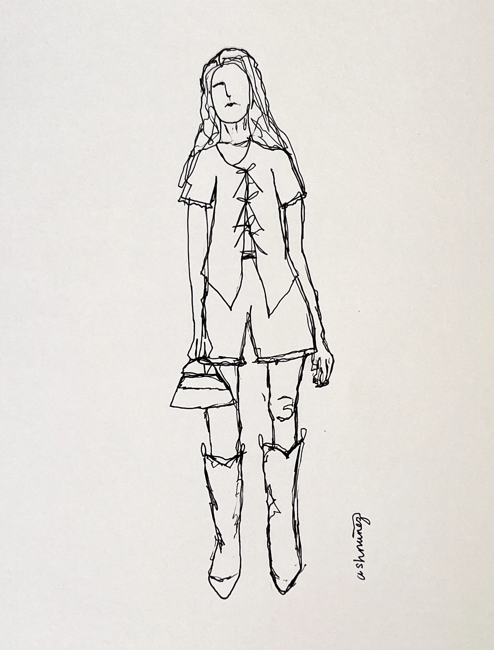 Ilustración de moda