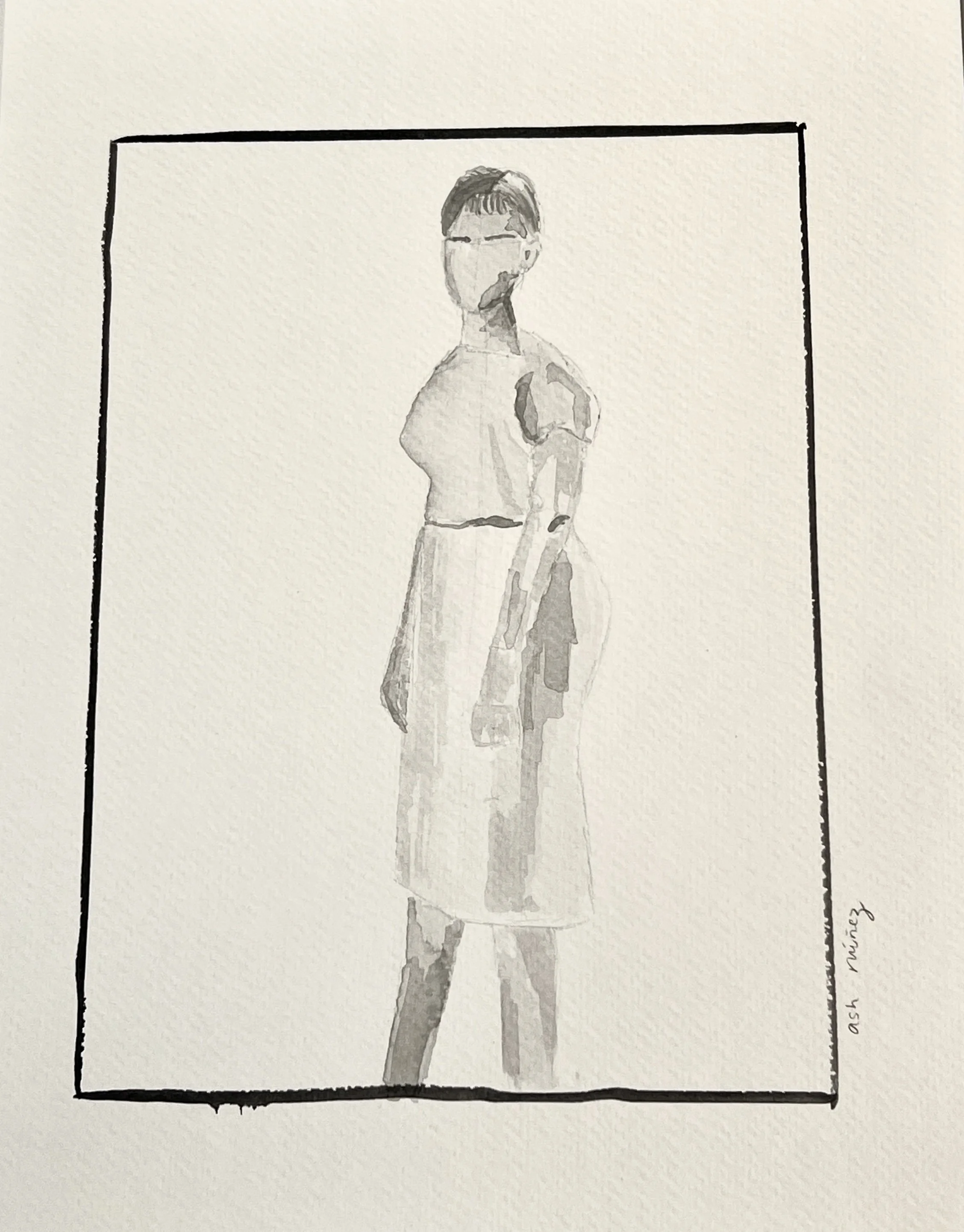 Tinta china // 8" x 11" // 21.5 x 28 cm