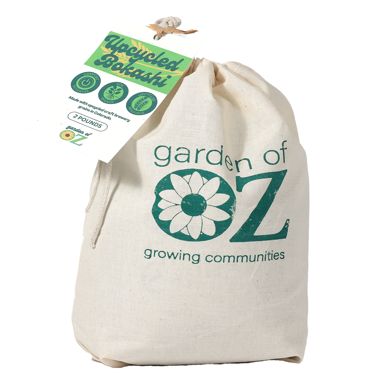 Upcycled Bokashi 2lbs — Garden of Oz