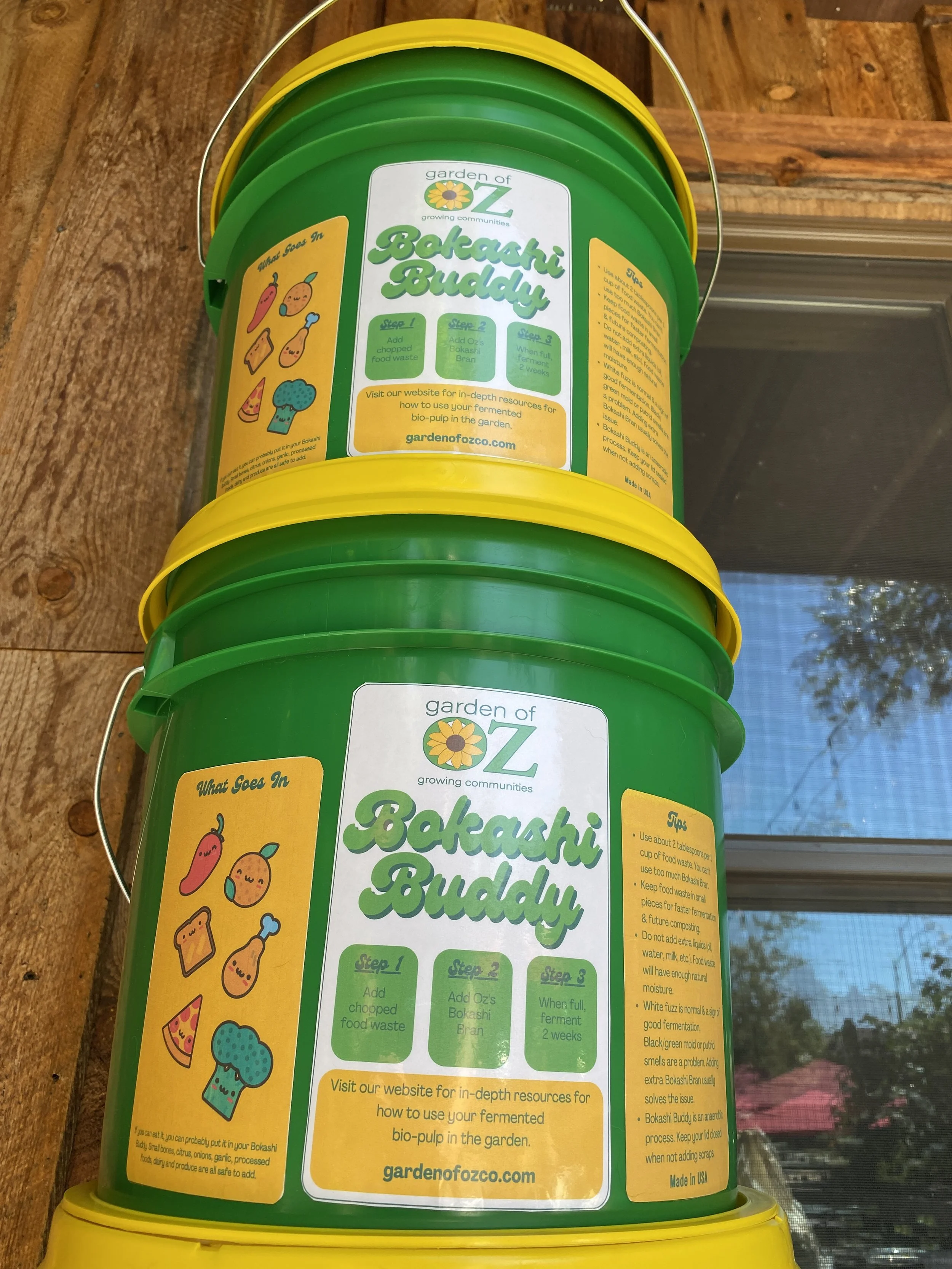 Do bokashi buckets need spigots? — Garden of Oz