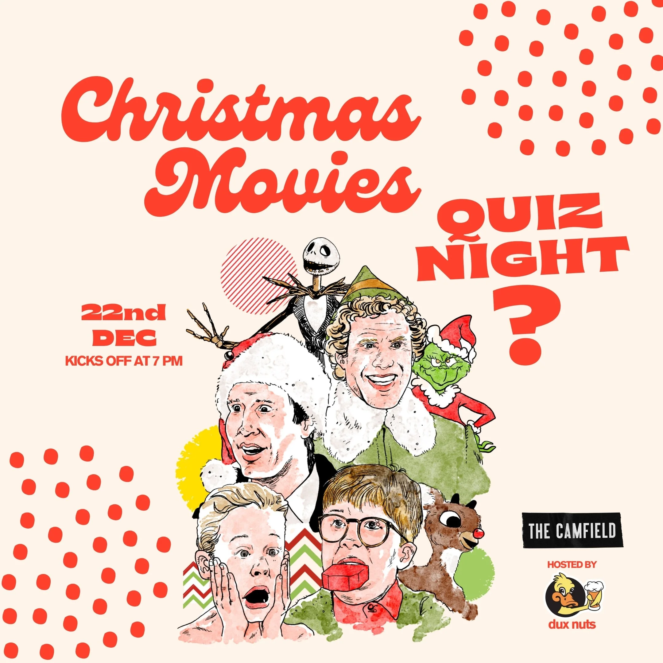 Christmas Movies Quiz Night