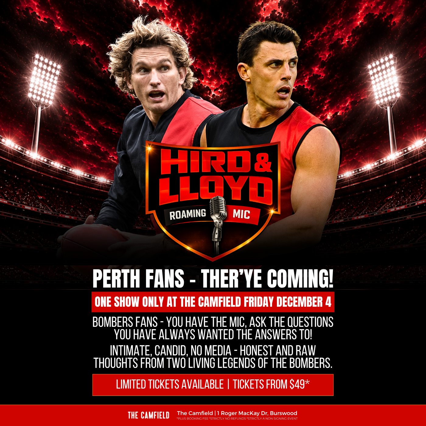 Hird &amp; LLoyd LIVE at The Camfield
