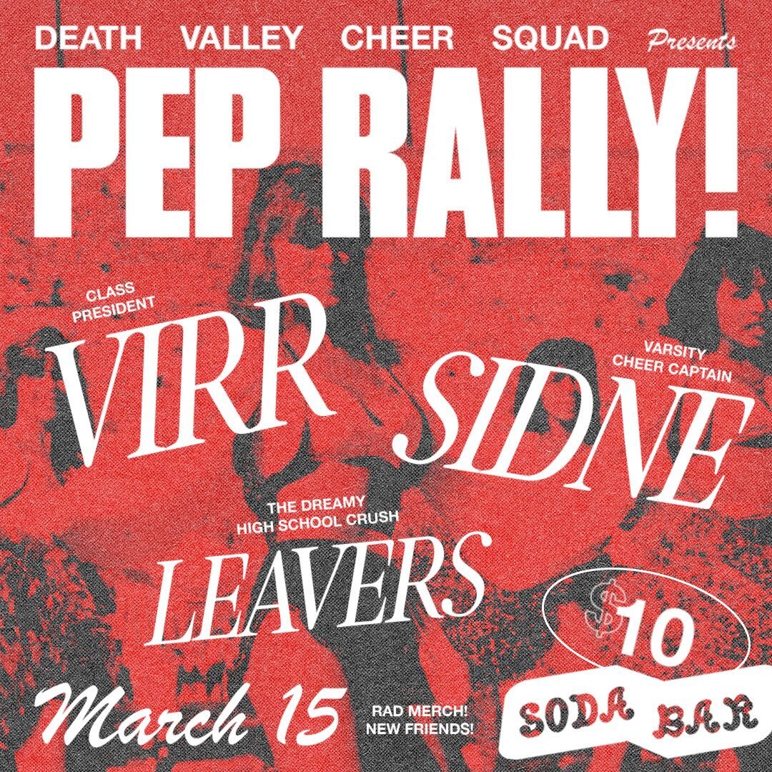 DVCS x @sodabarsd = a school night like no other 🏁 Let&rsquo;s get amongst it San Diego ✨🪩 Tix available now. Link in bio.