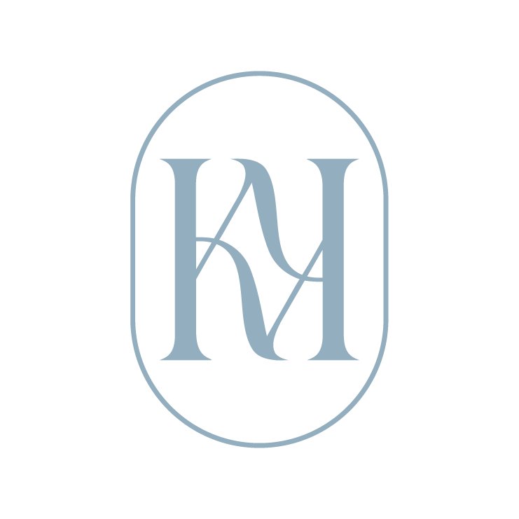 The Kate Kerin monogram logo featuring a stylised 'KK' within an oval shape.