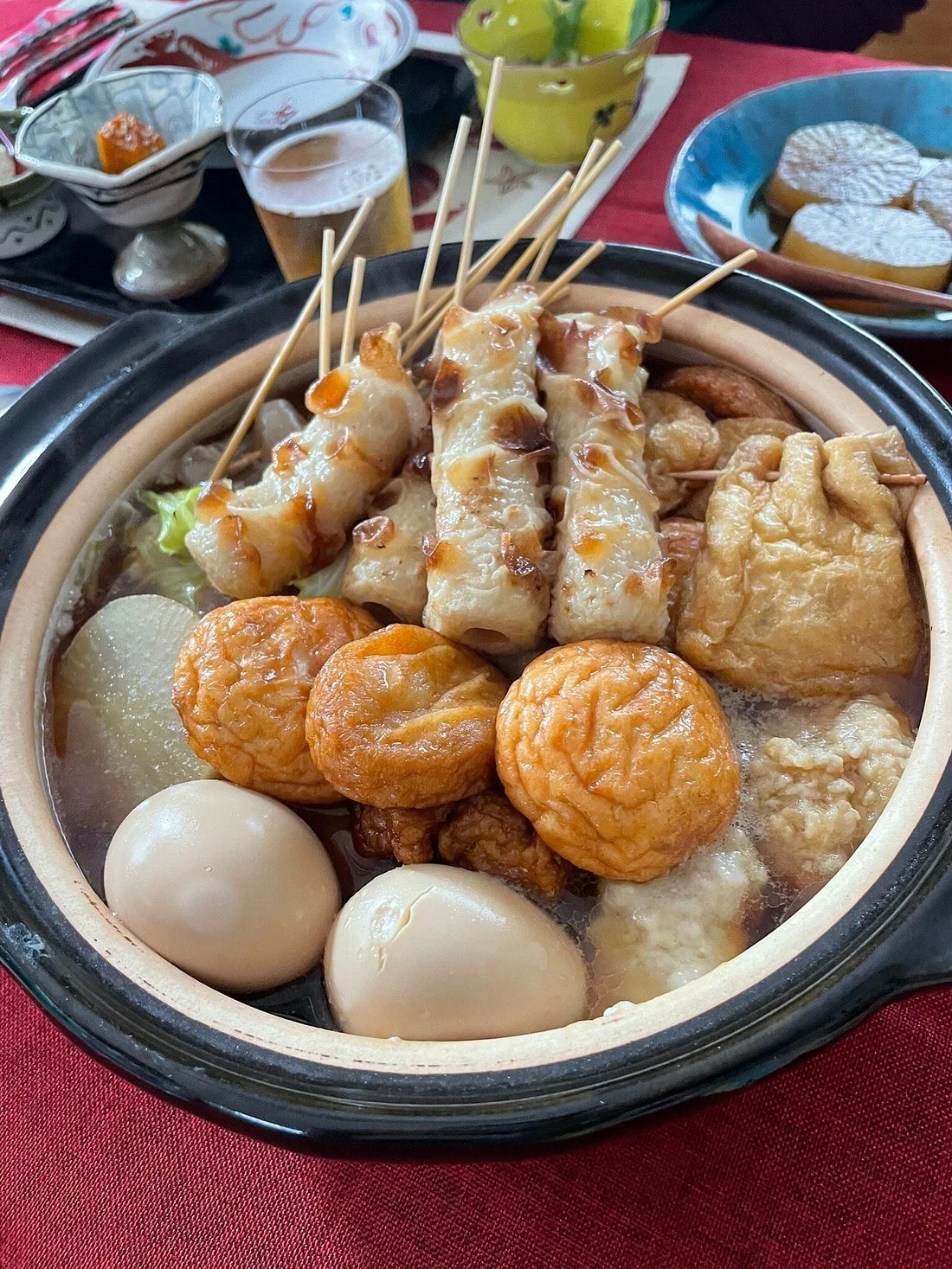 ODEN(Japanese hot pot)- Japanese home cooking class in Tokyo