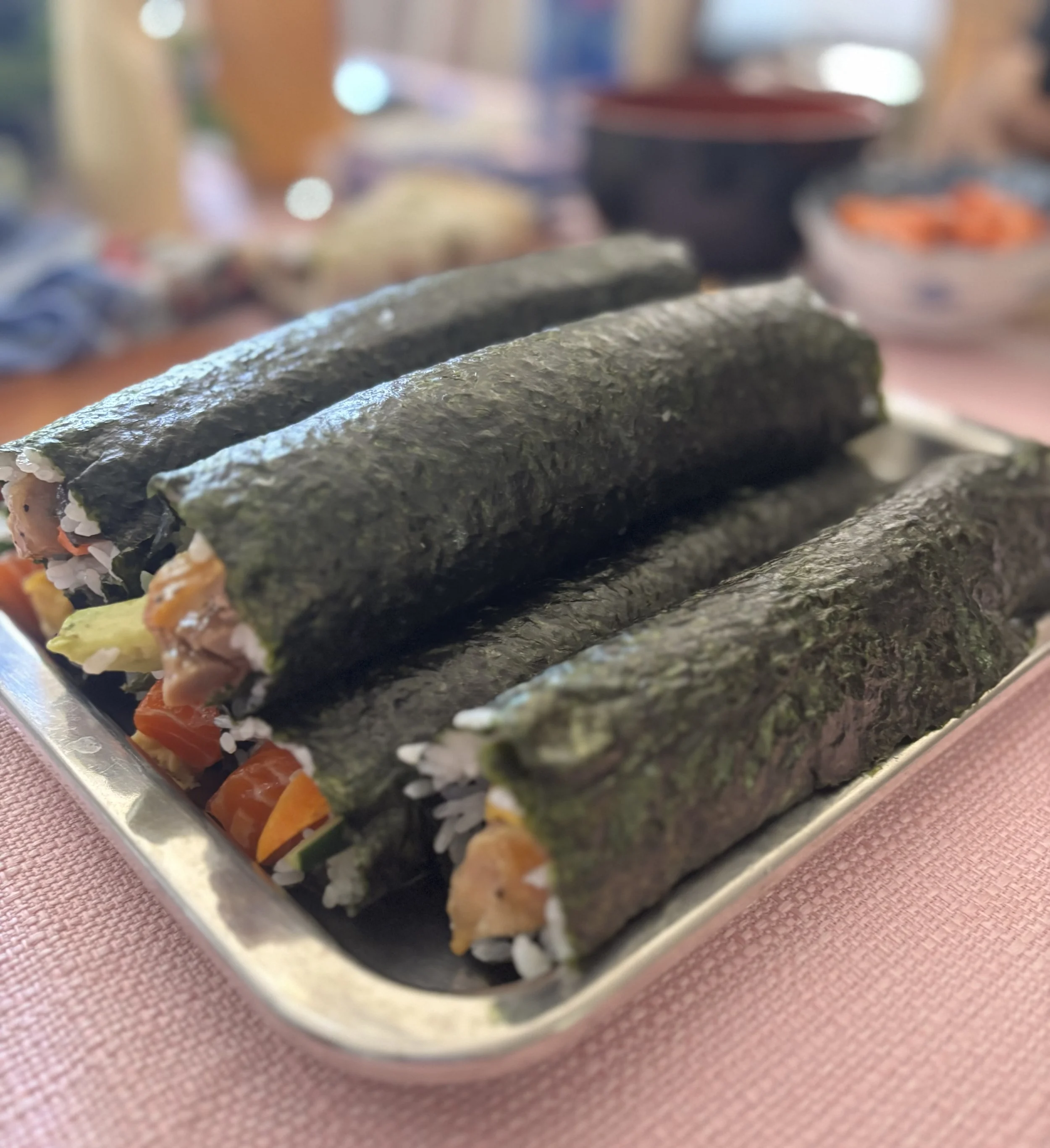Sushi Roll Class Highlights- Japanese Home Cooking and Sweets Class in Tokyo