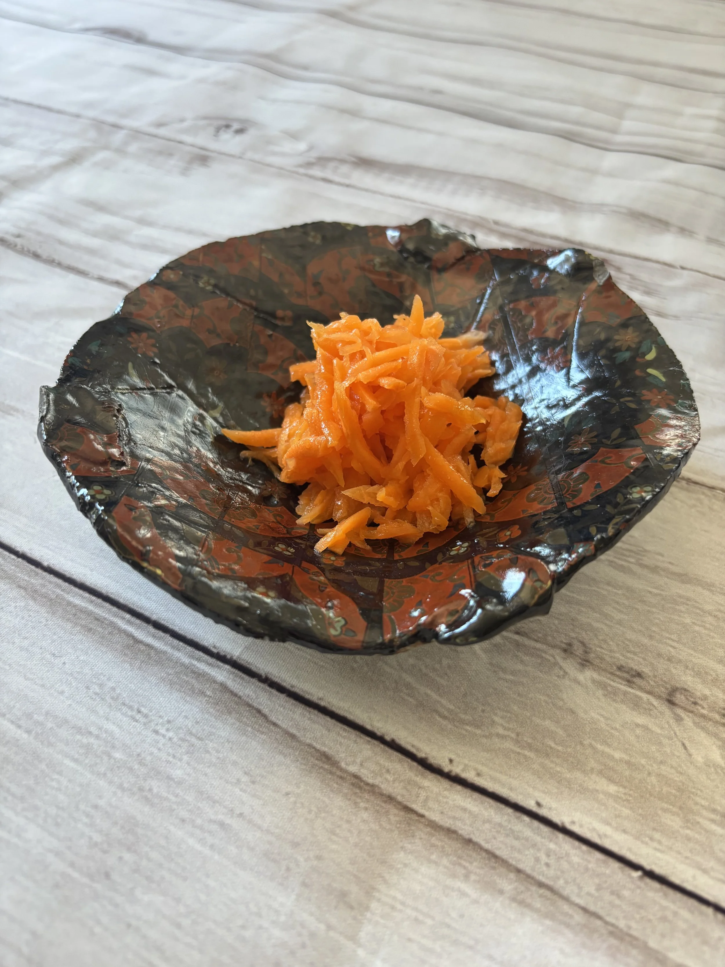Japanese style carrot Lape- Japanese Home Cooking and sweets Class in Tokyo