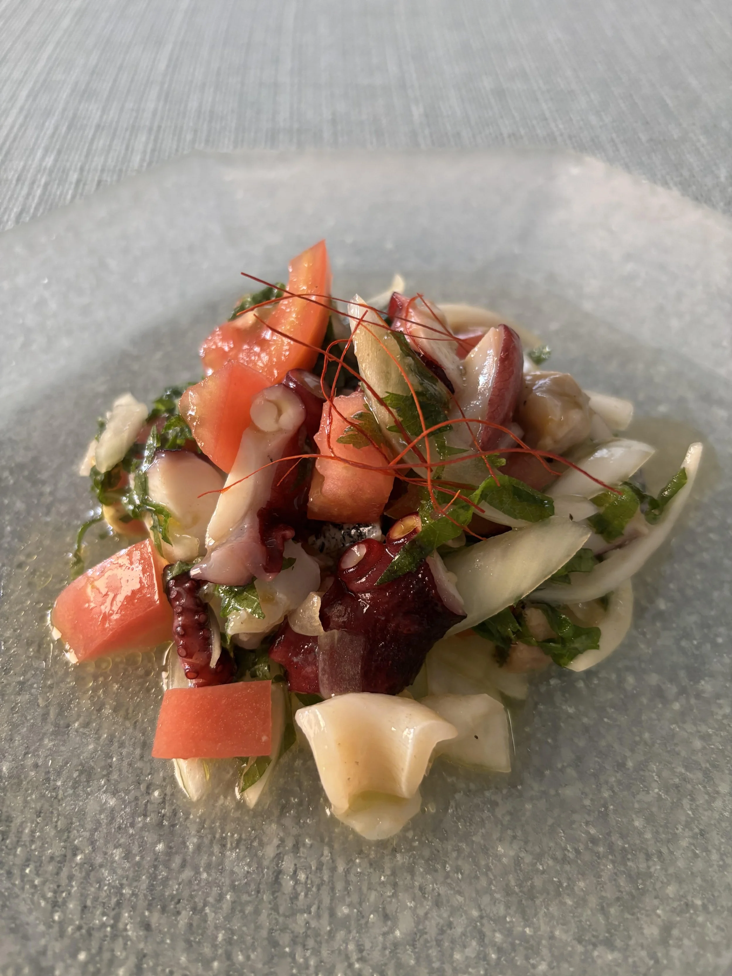 Refreshing Summer Tomato and Seafood Marinade- Japanese Home Cooking and Sweet Class in Tokyo