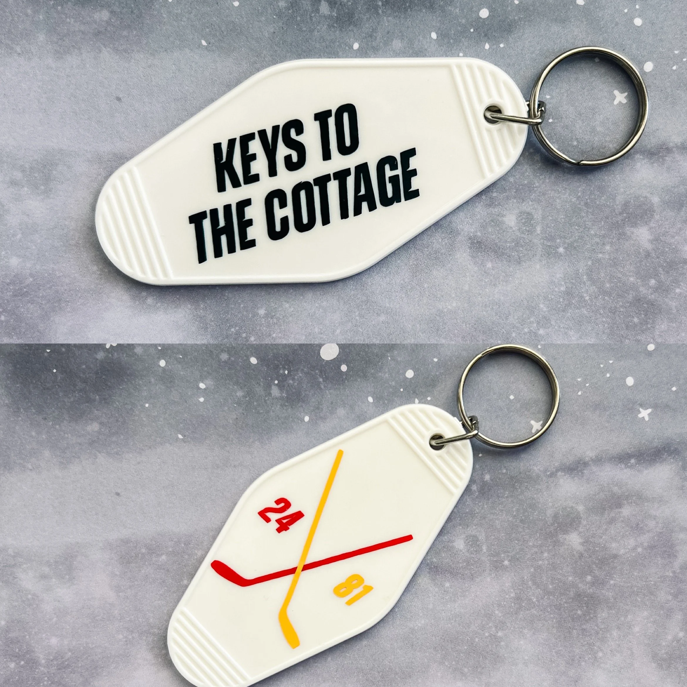 Keys to the Cottage - Heated Rivalry Keychain