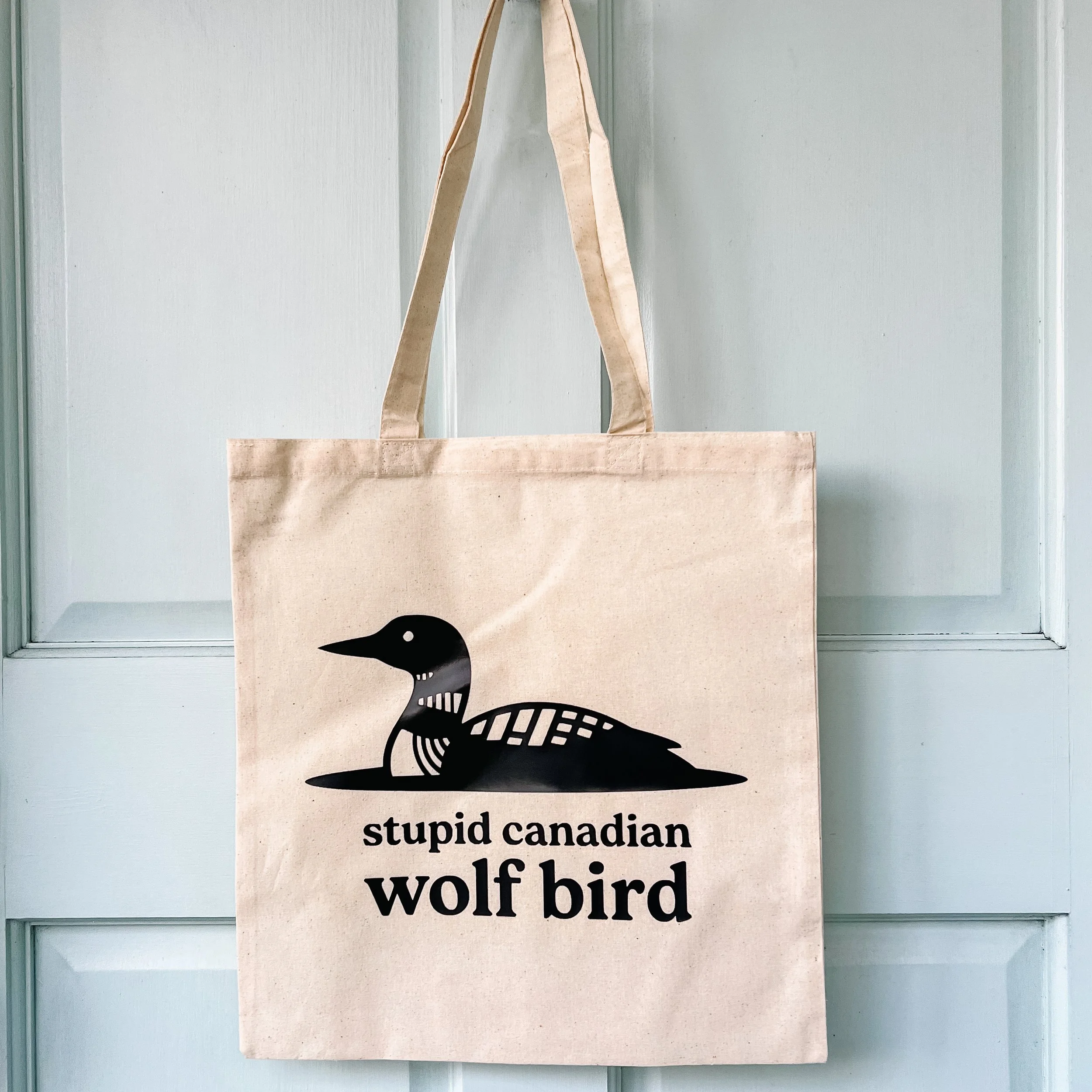 Stupid Canadian Wolfbird - Heated Rivalry Tote Bag
