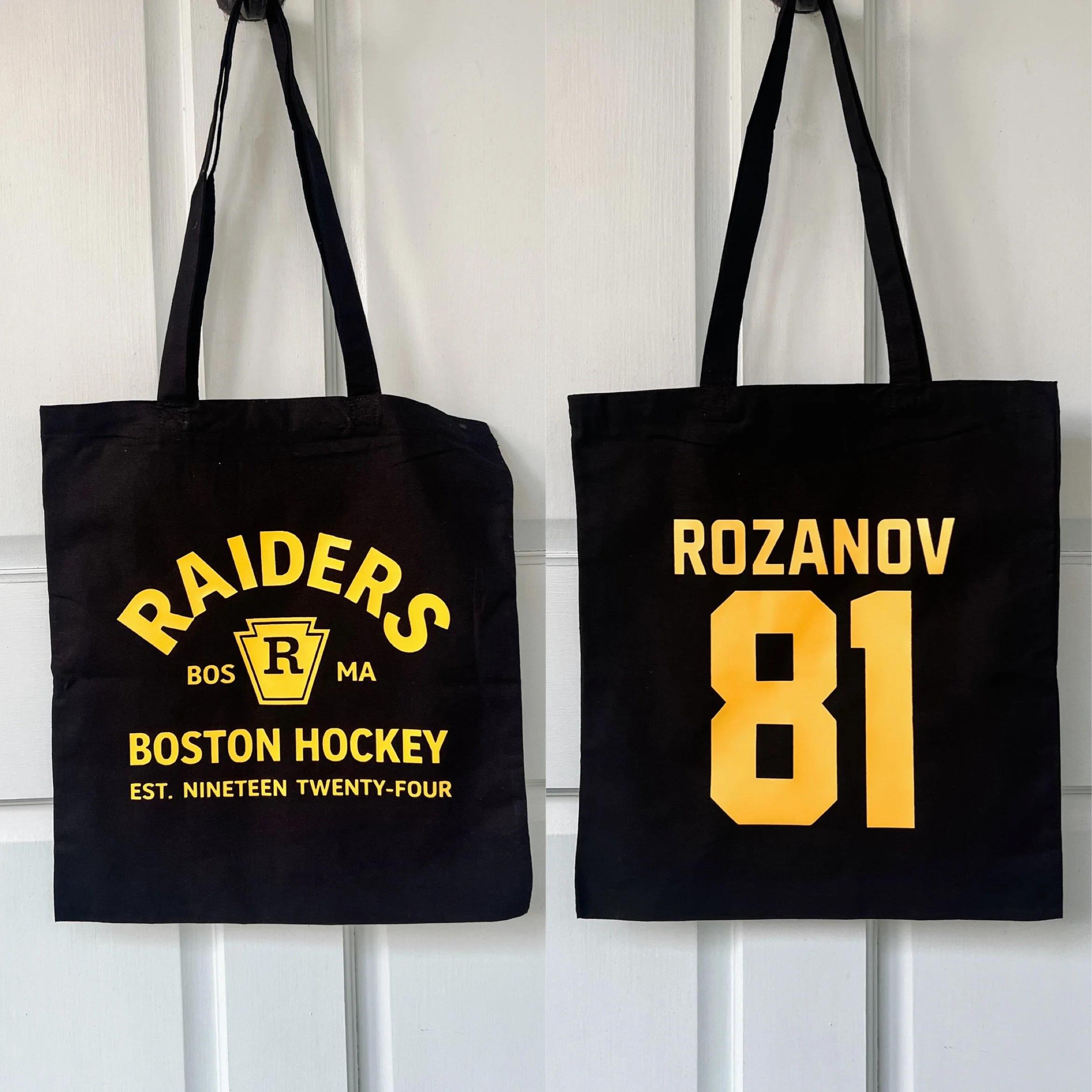 Rozanov Double-Sided Jersey - Heated Rivalry Tote Bag