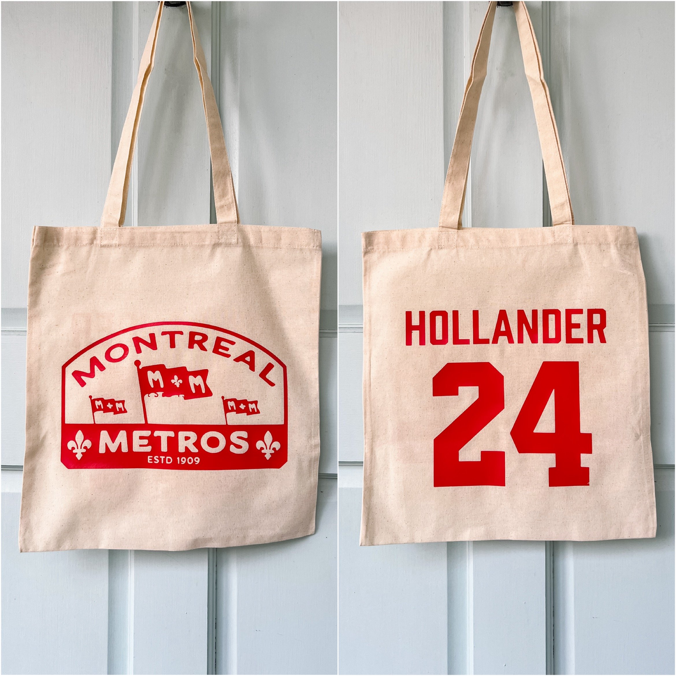 Hollander Double-Sided Jersey - Heated Rivalry Tote Bag
