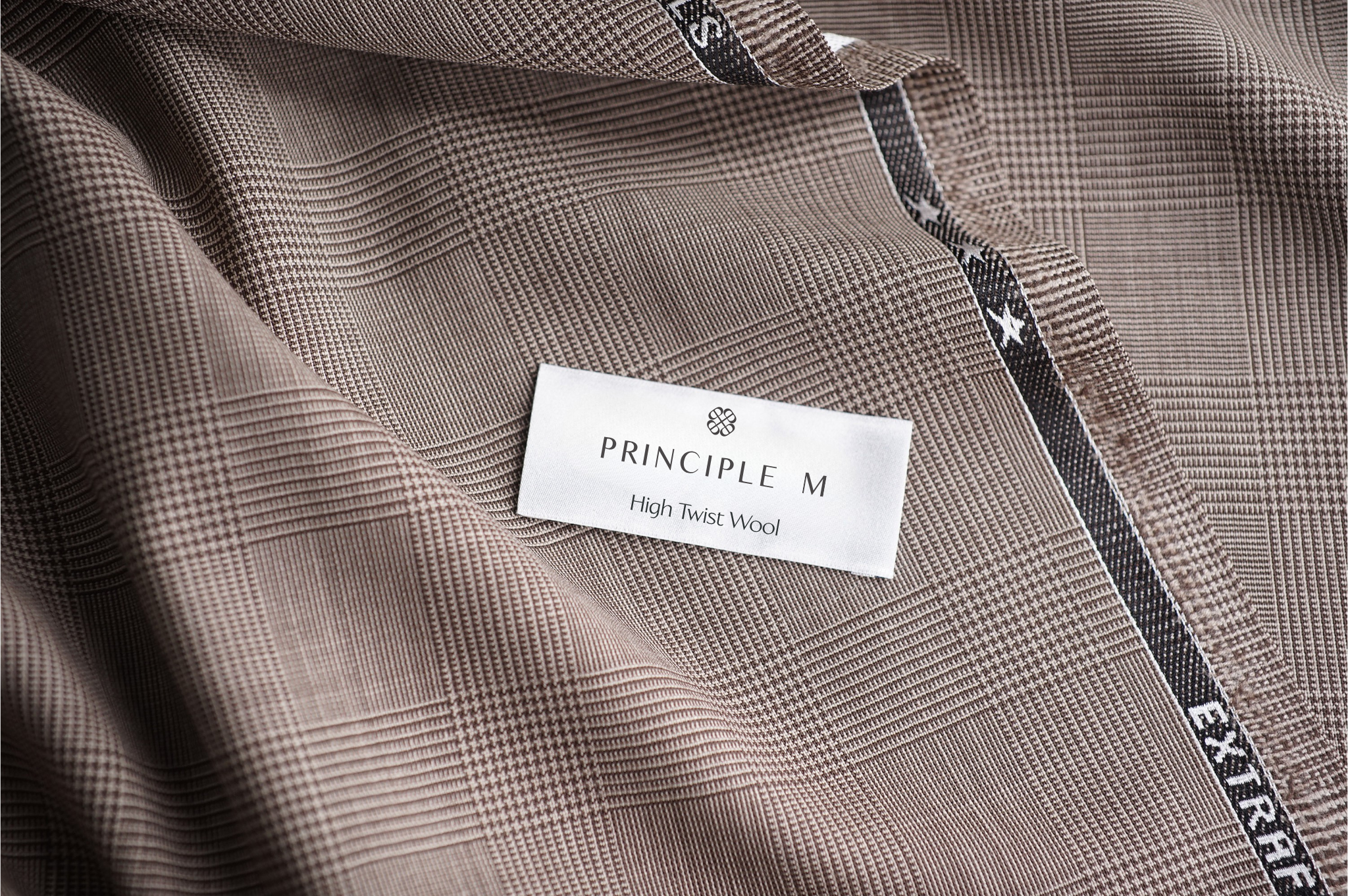 Hight Twist Natural Wool - Brown Beige Glen Check_T1102.png