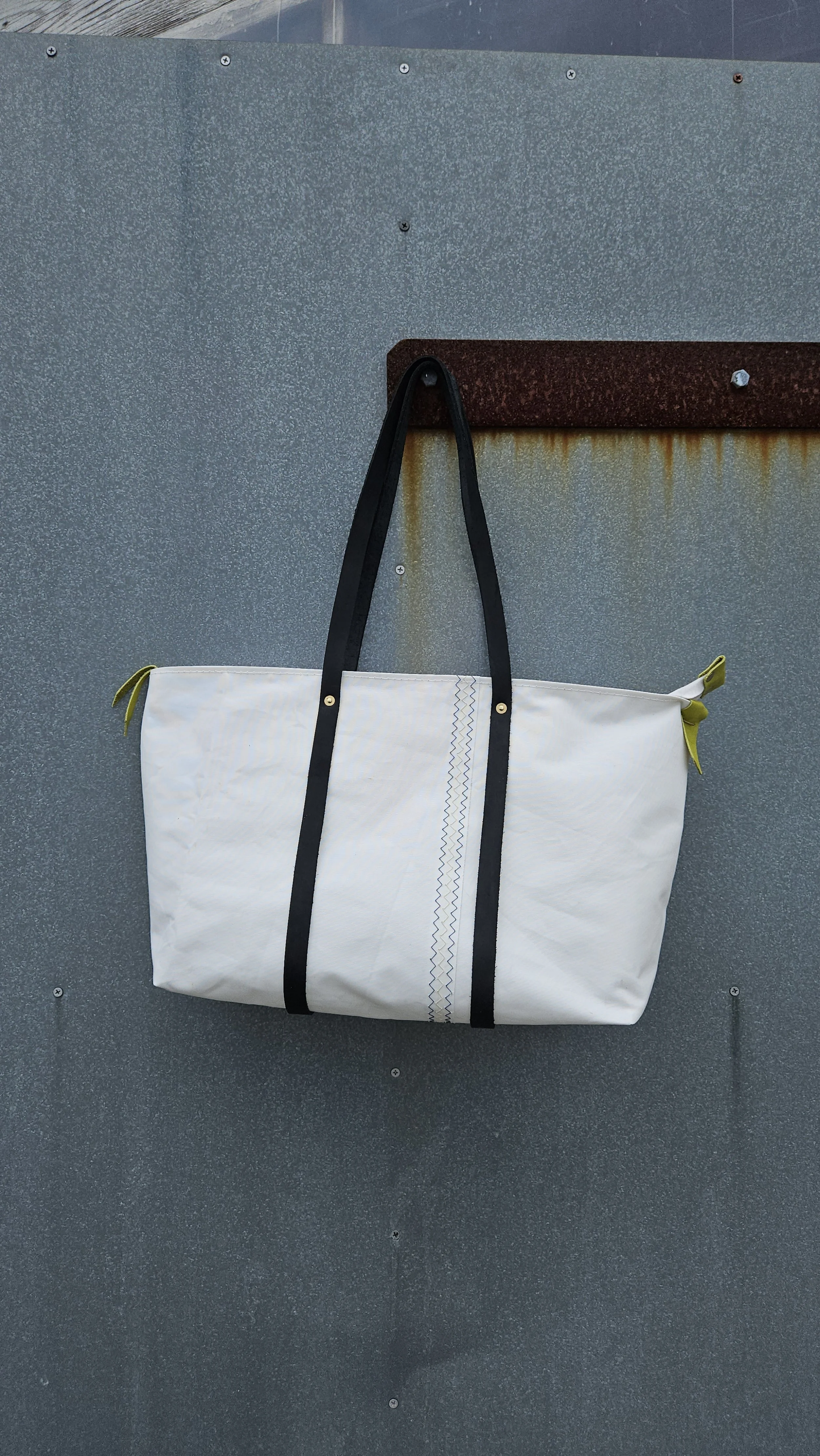Bag made from old sails