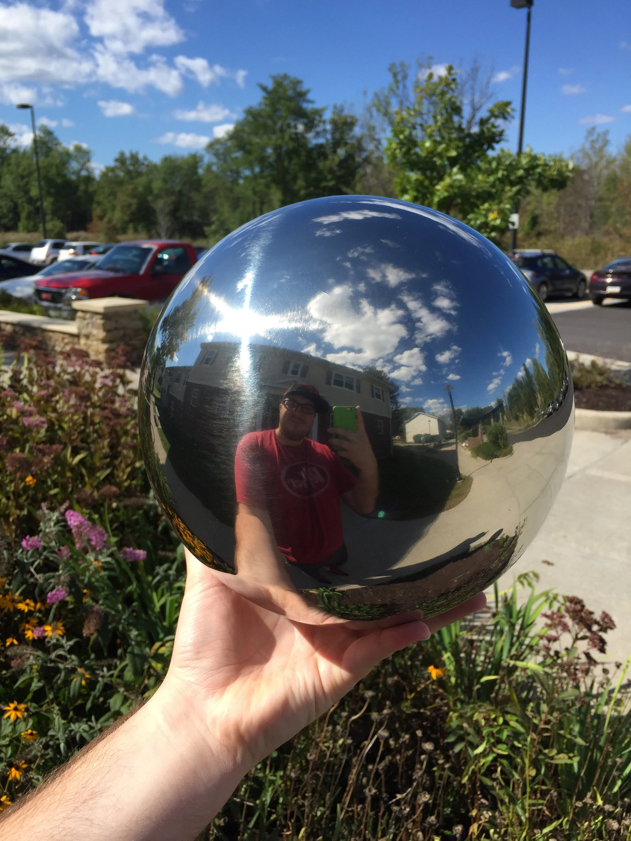 Chrome Ball Outside.jpeg