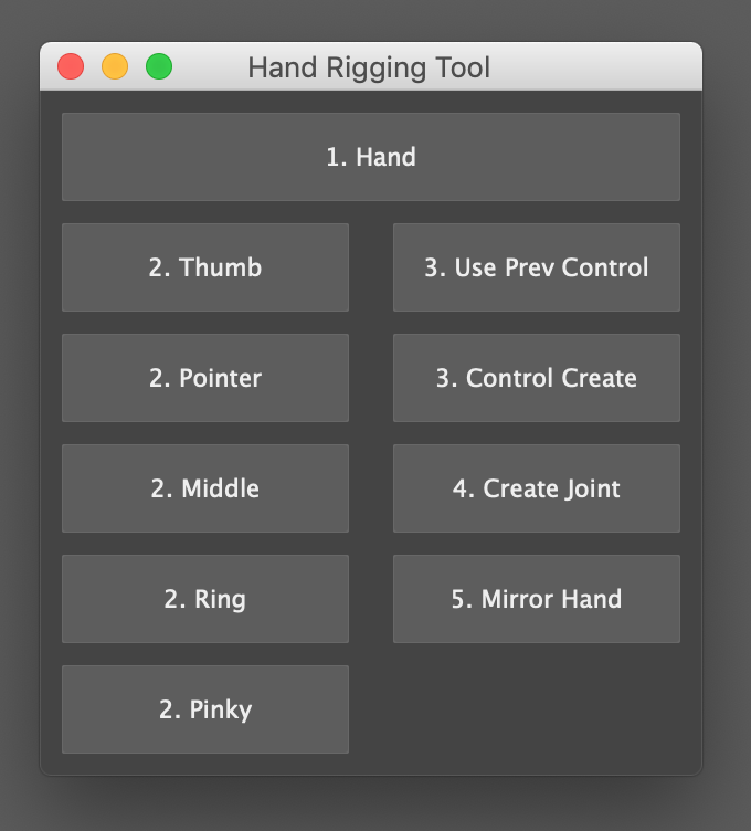 Creating a Practical Hand Rigging Tool Using Scripting for Animators ...