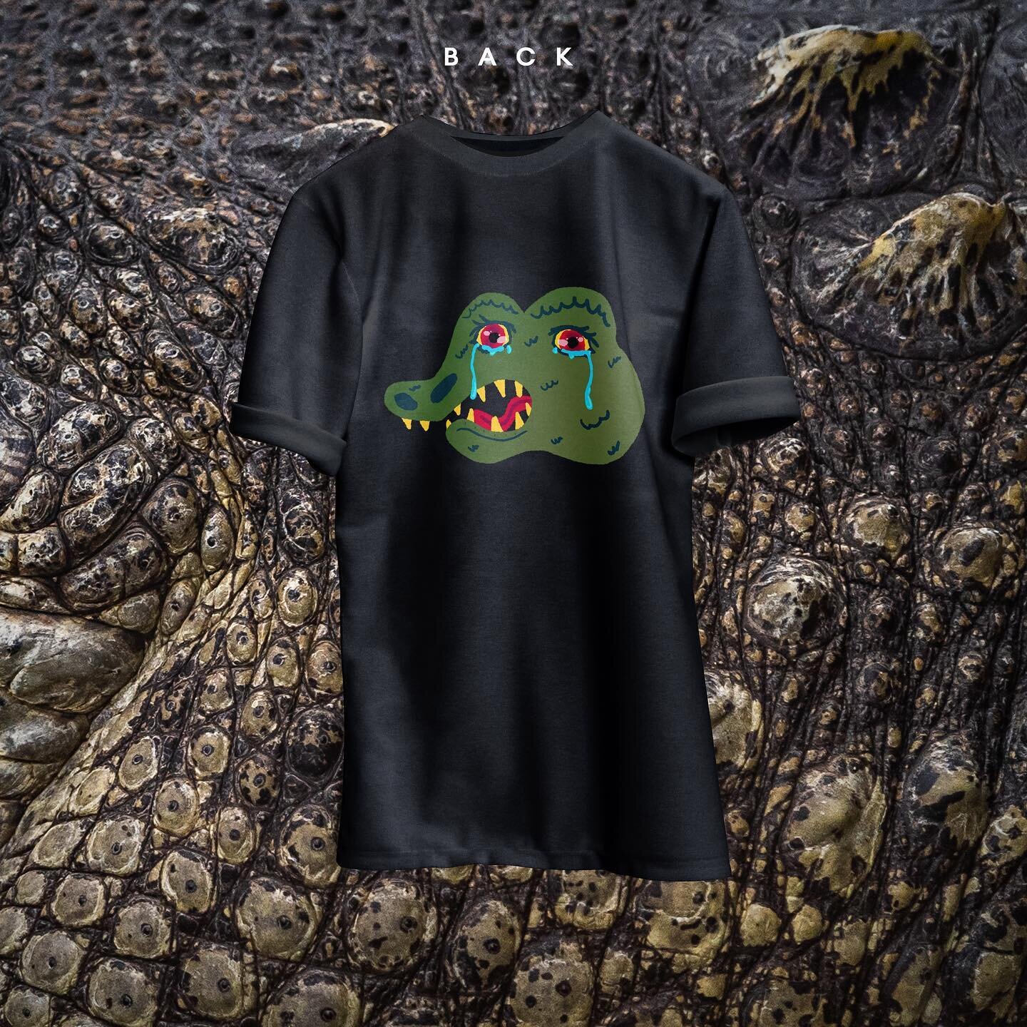 Those crocodile tears - Never trust a crying crocodile.