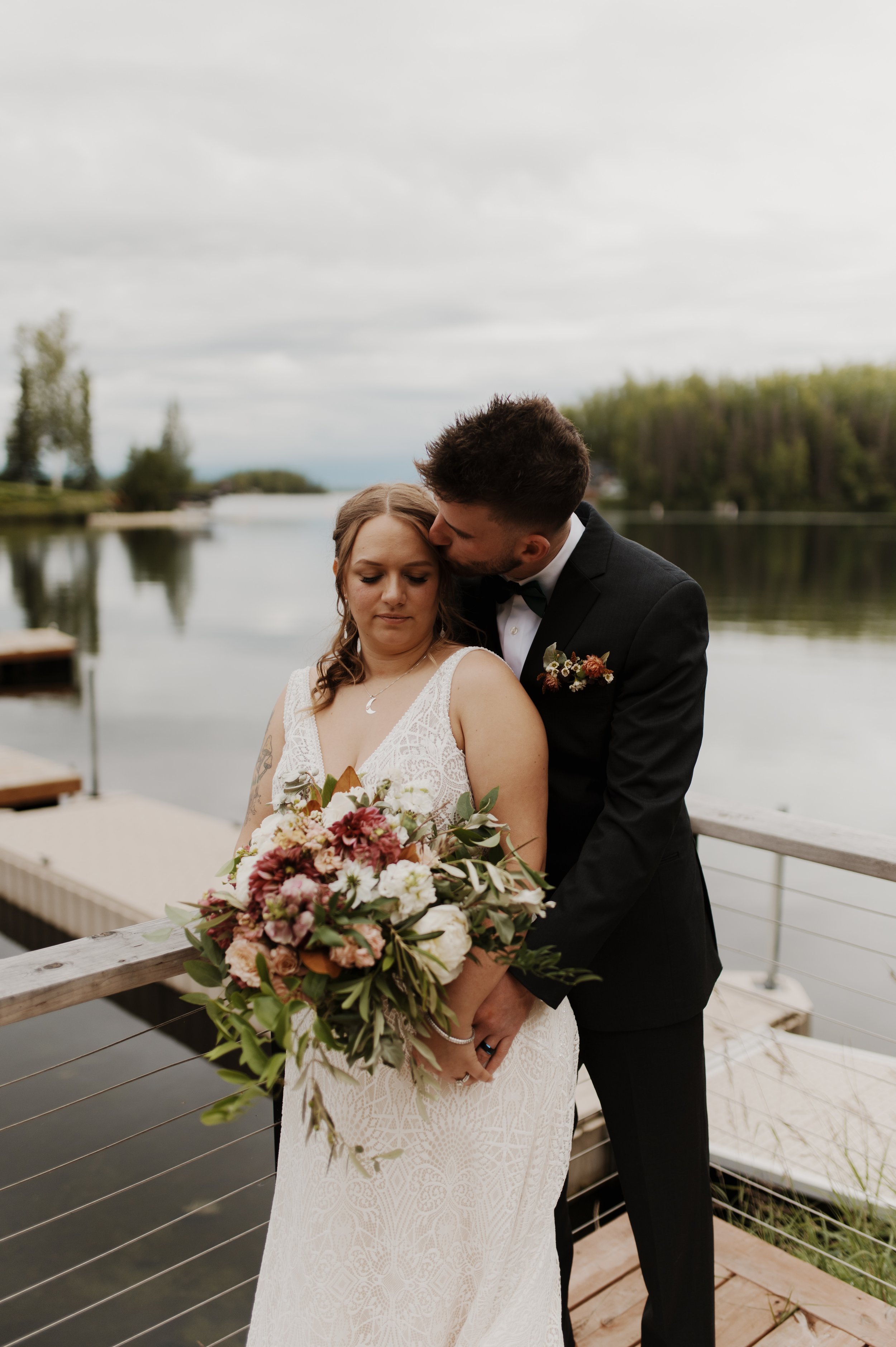 Dreamy Forest Wedding in Wasilla Alaska