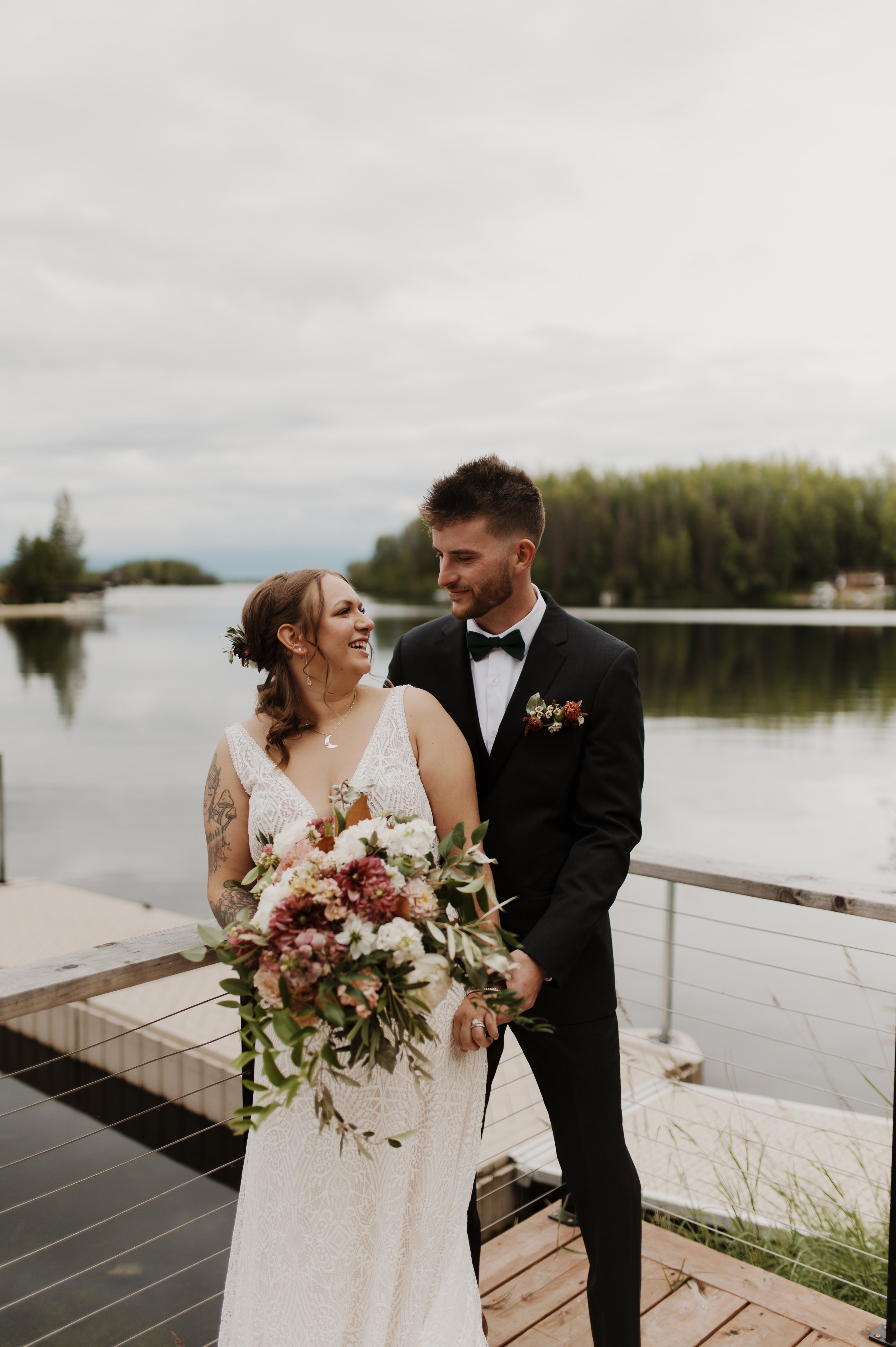 Dreamy Forest Wedding in Wasilla Alaska