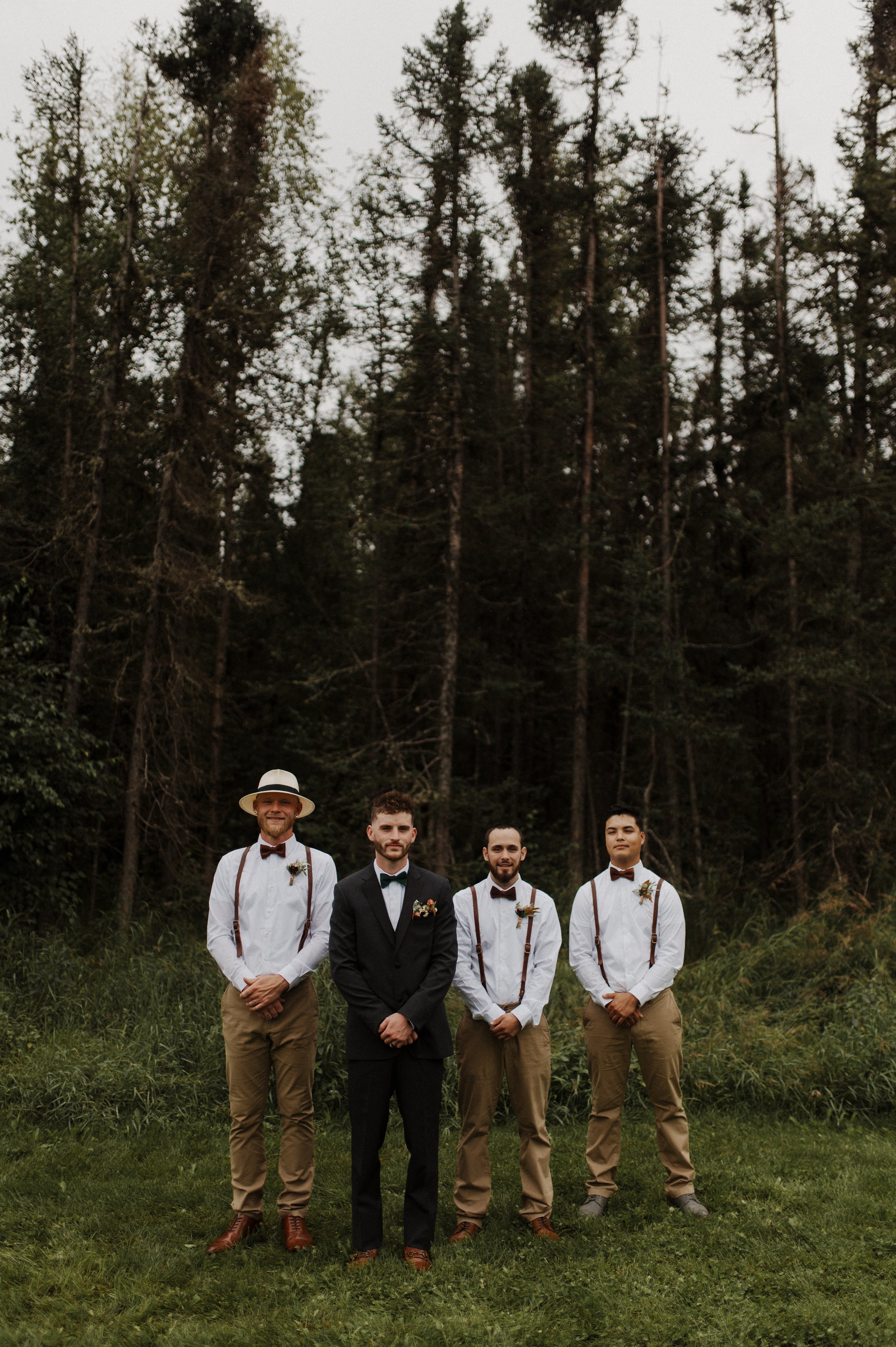 Dreamy Forest Wedding in Wasilla Alaska