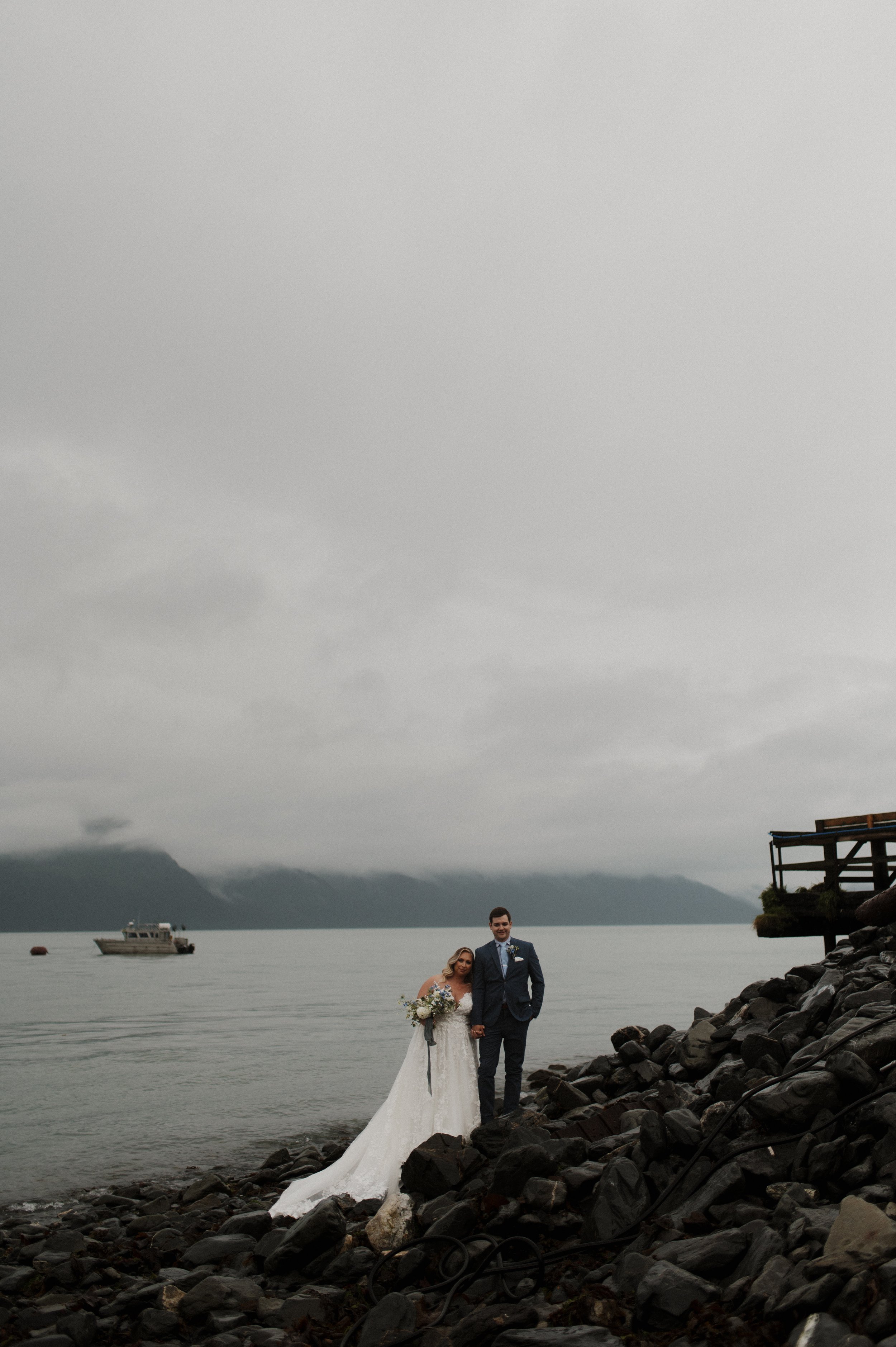 Nontraditional Wedding in Seward, Alaska