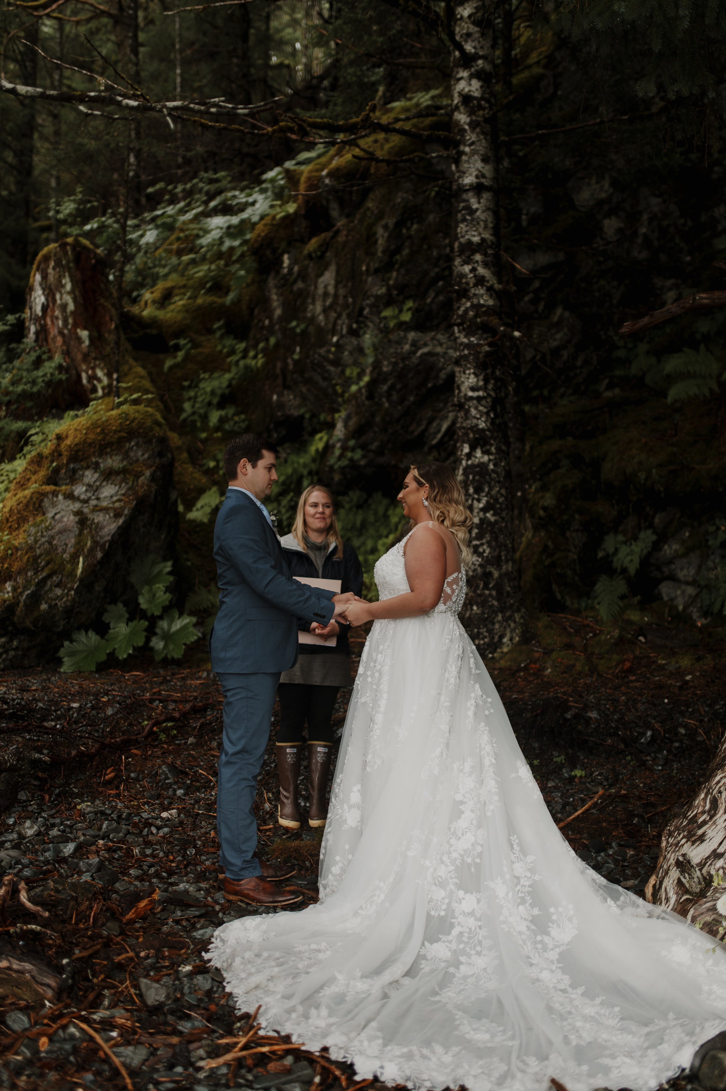 Nontraditional Wedding in Seward, Alaska