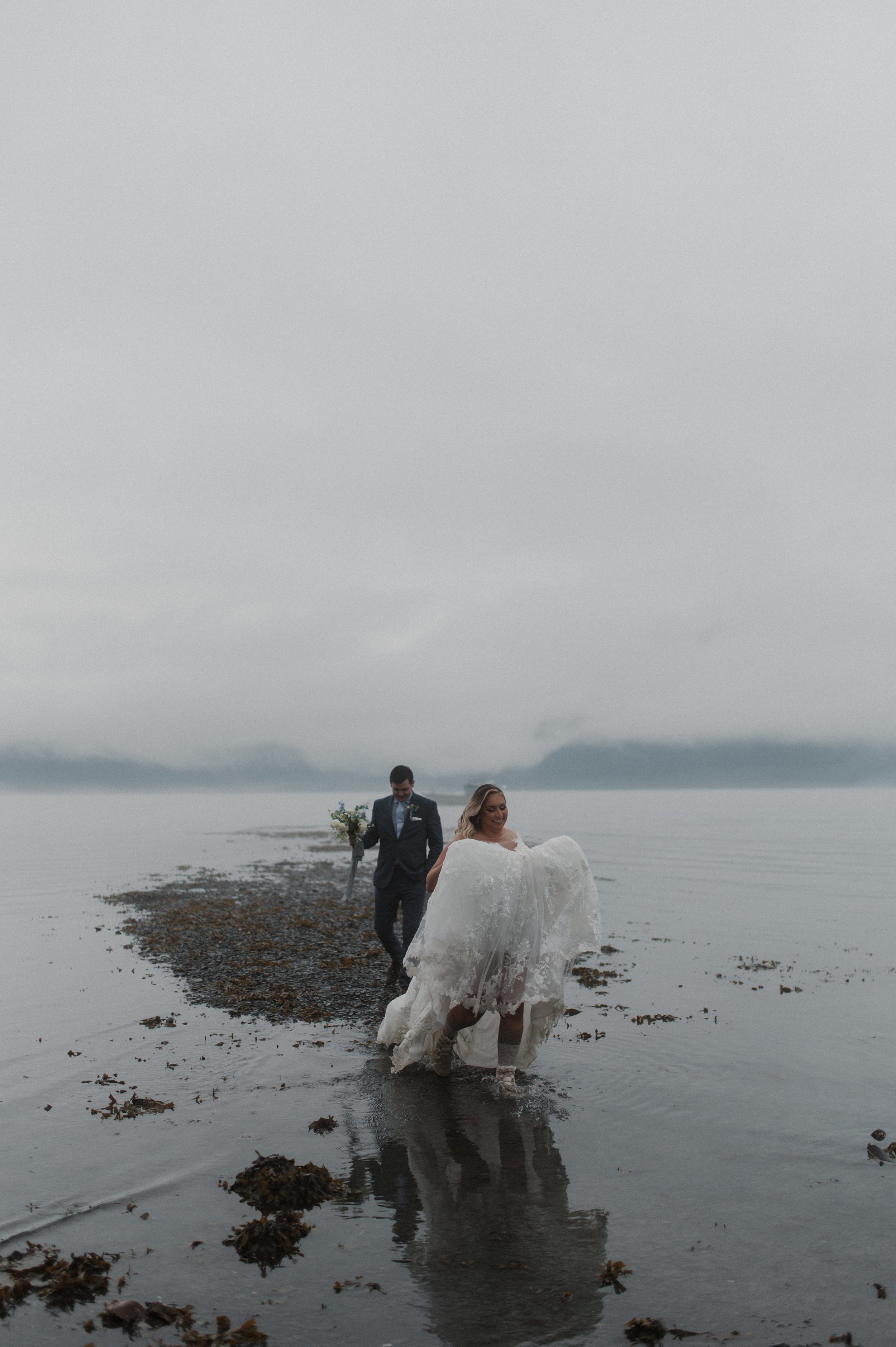 Nontraditional Wedding in Seward, Alaska