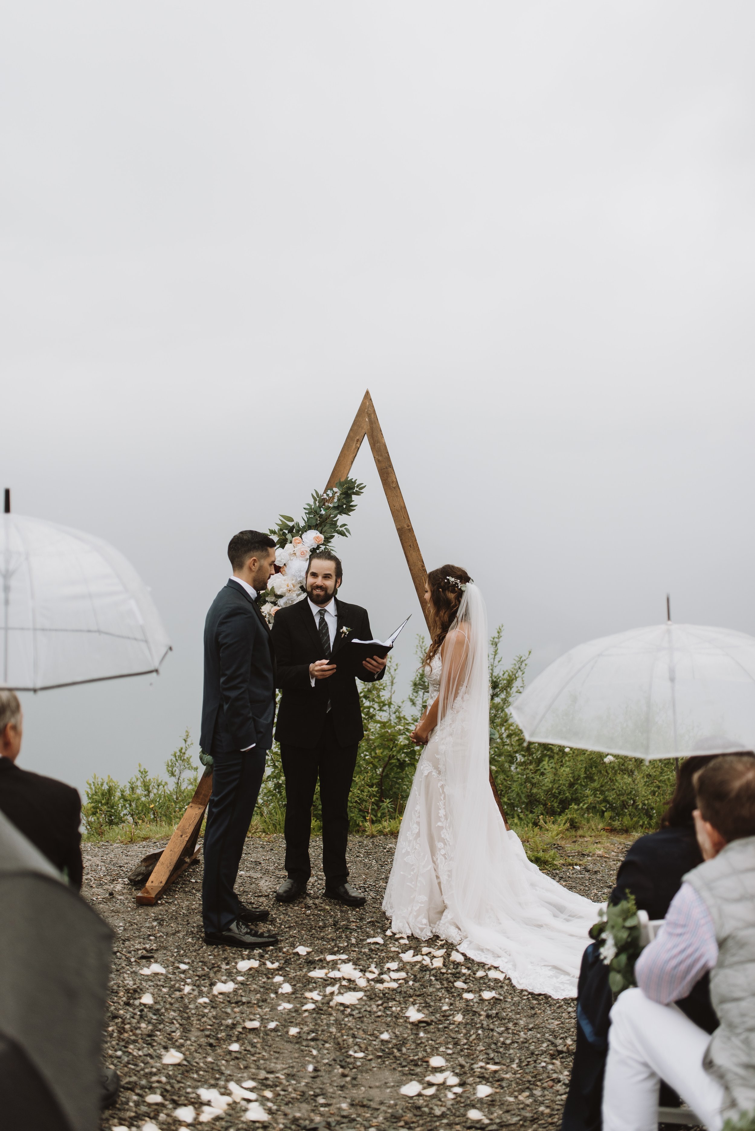 Inspiration for Rainy Day Weddings in Girdwood, Alaska