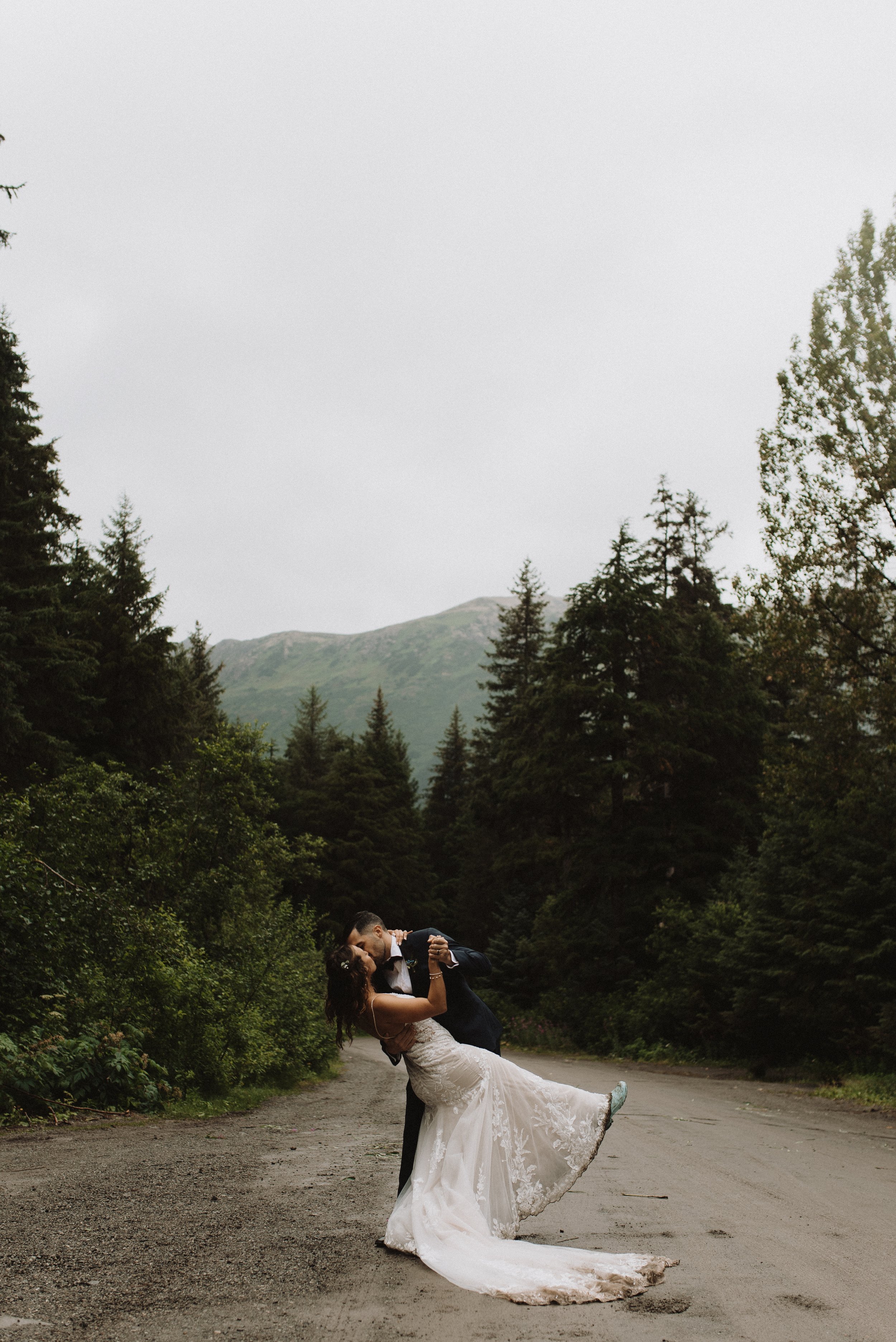 Inspiration for Rainy Day Weddings in Girdwood, Alaska