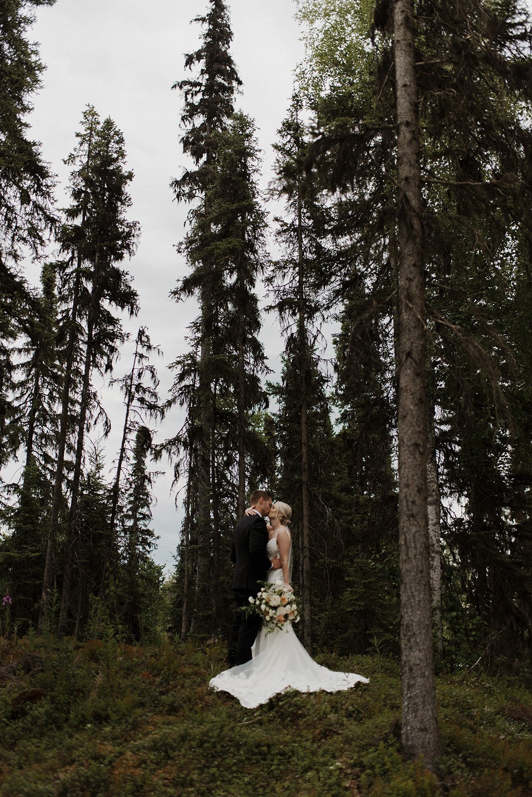 Alaska Soldotna Romantic Wedding Day