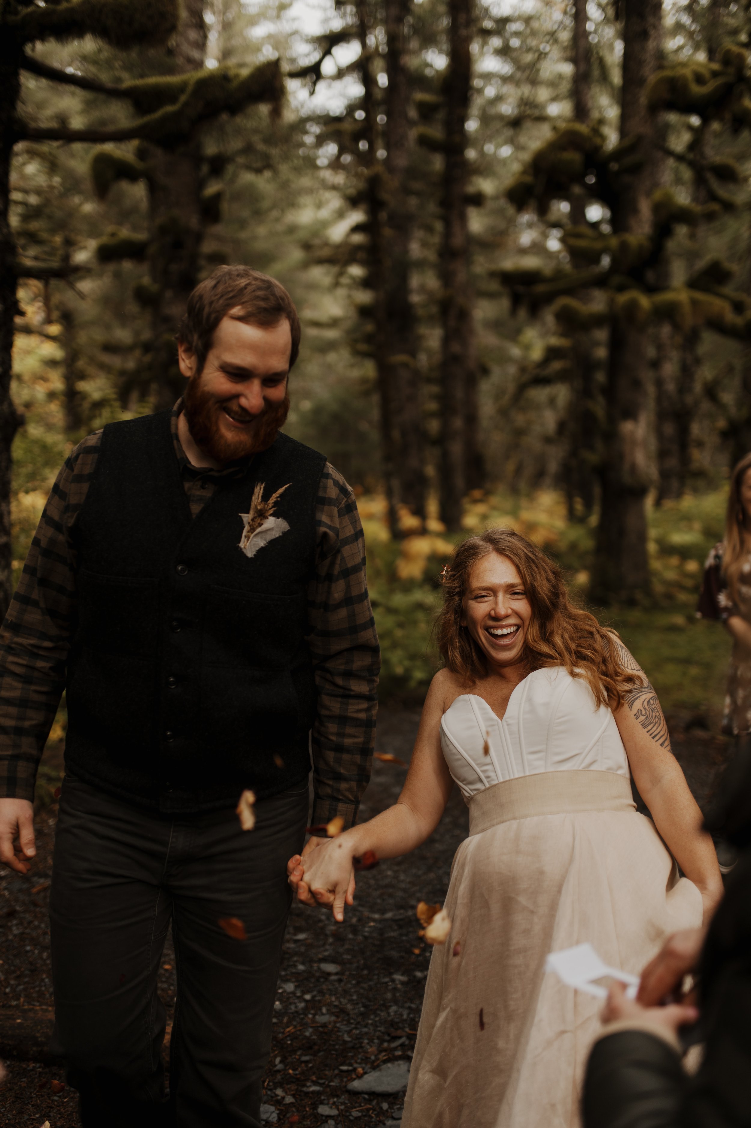 Adventurous Wedding In The Woods Of Seward, Alaska