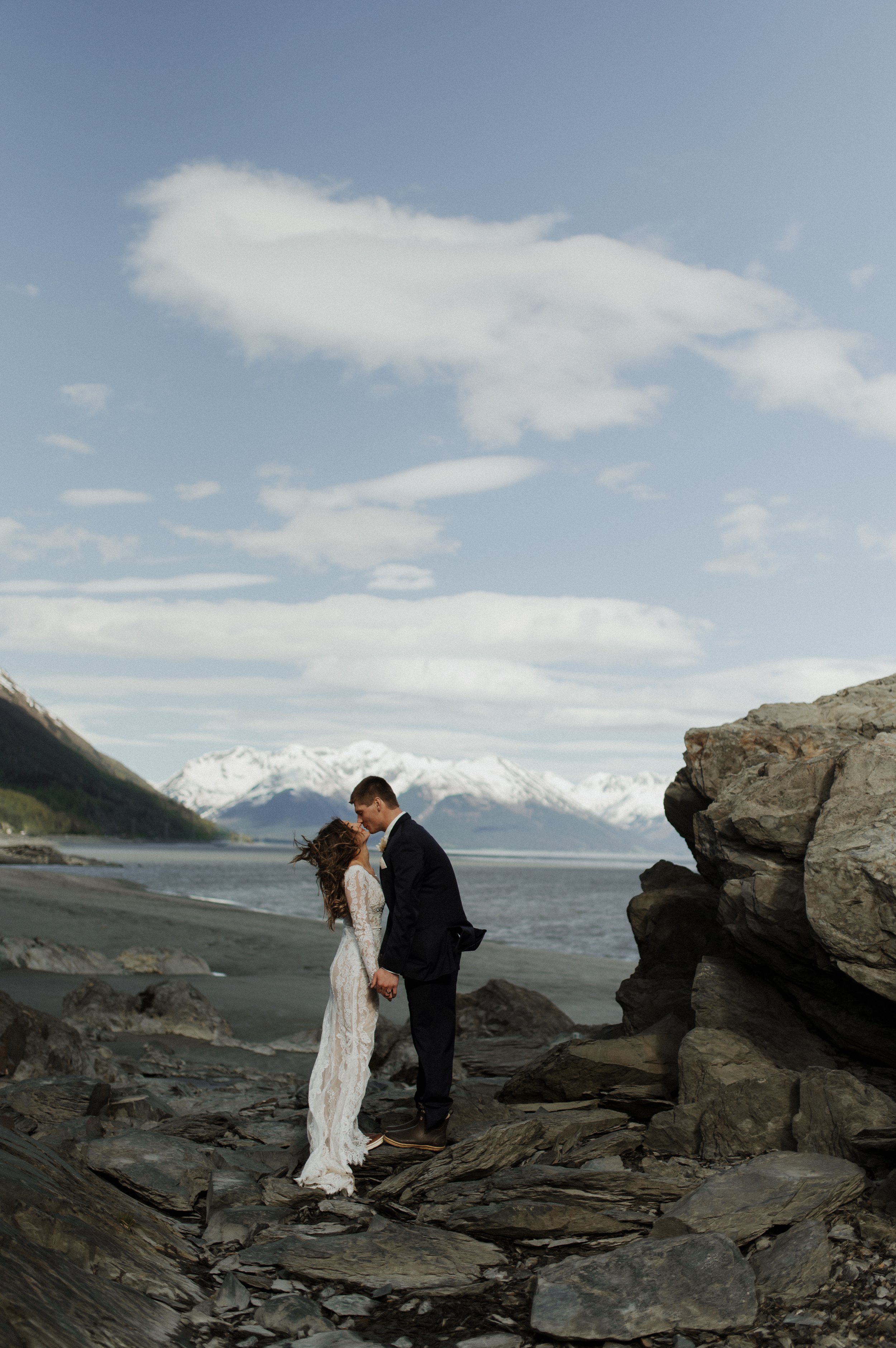 MOUNTAIN WEDDING IN THE SUMMER | GIRDWOOD, ALASKA