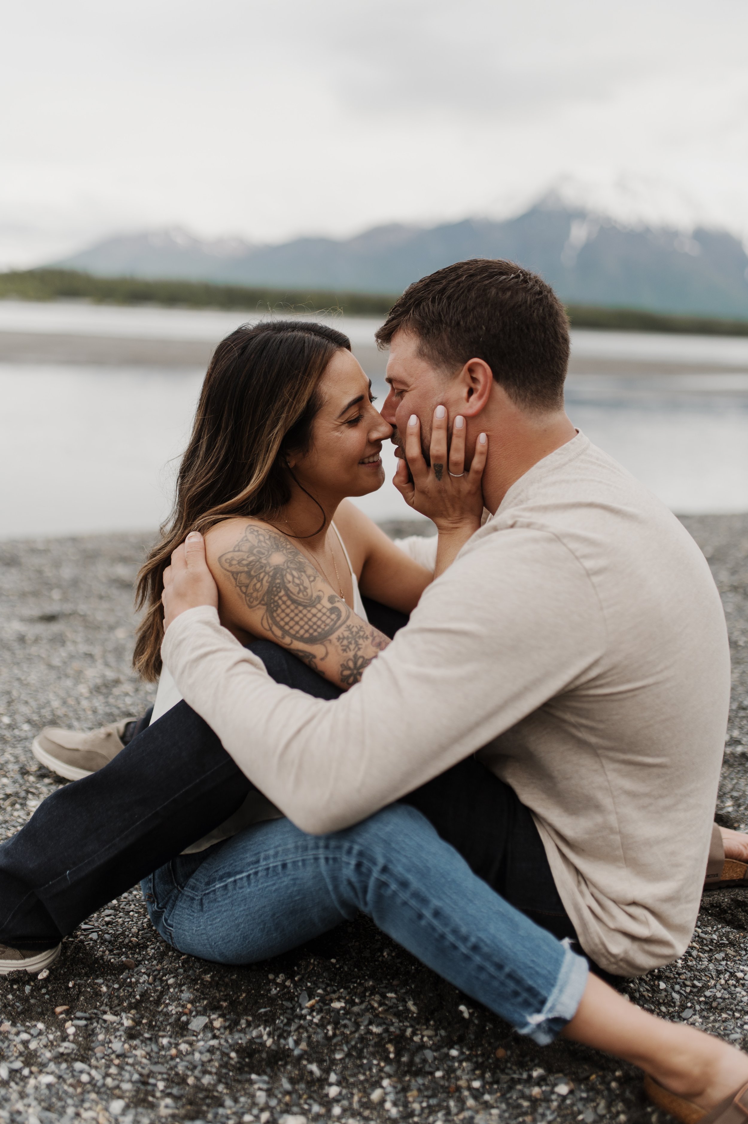 BEACH ENGAGEMENT SESSION | PALMER ALASKA ENGAGEMENT PHOTOGRAPHER