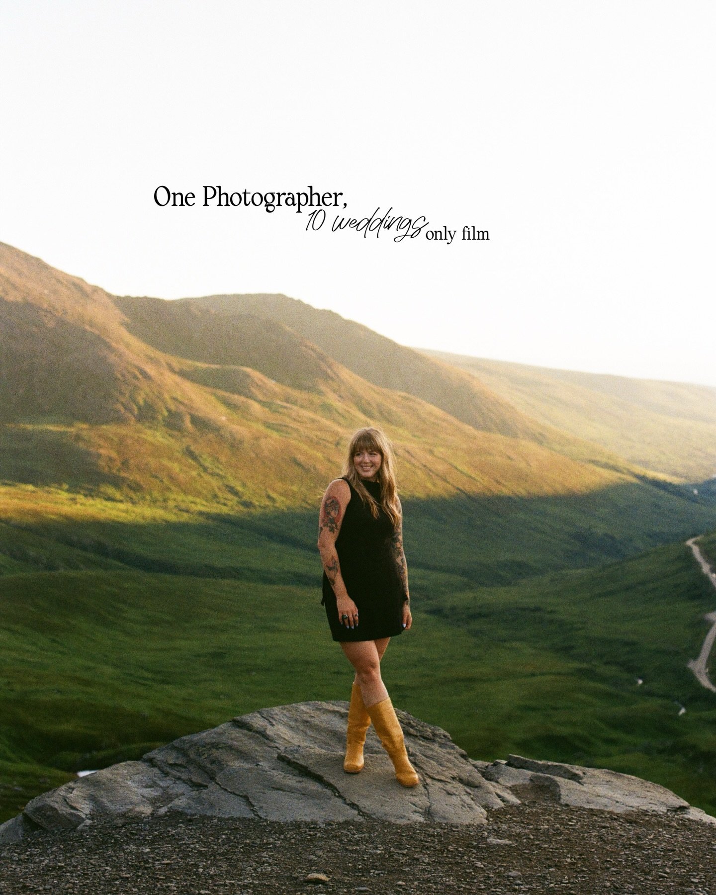 this trend but with a lil twist 🎞️✨

1 photographers, 10 weddings, all film photos. (My favorite medium)