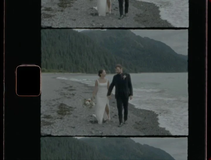 moving postcards from Maille &amp; Seth&rsquo;s wedding day 💌🌊