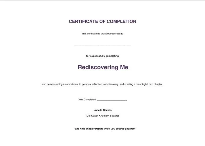 Certificate - rediscovering me.jpg
