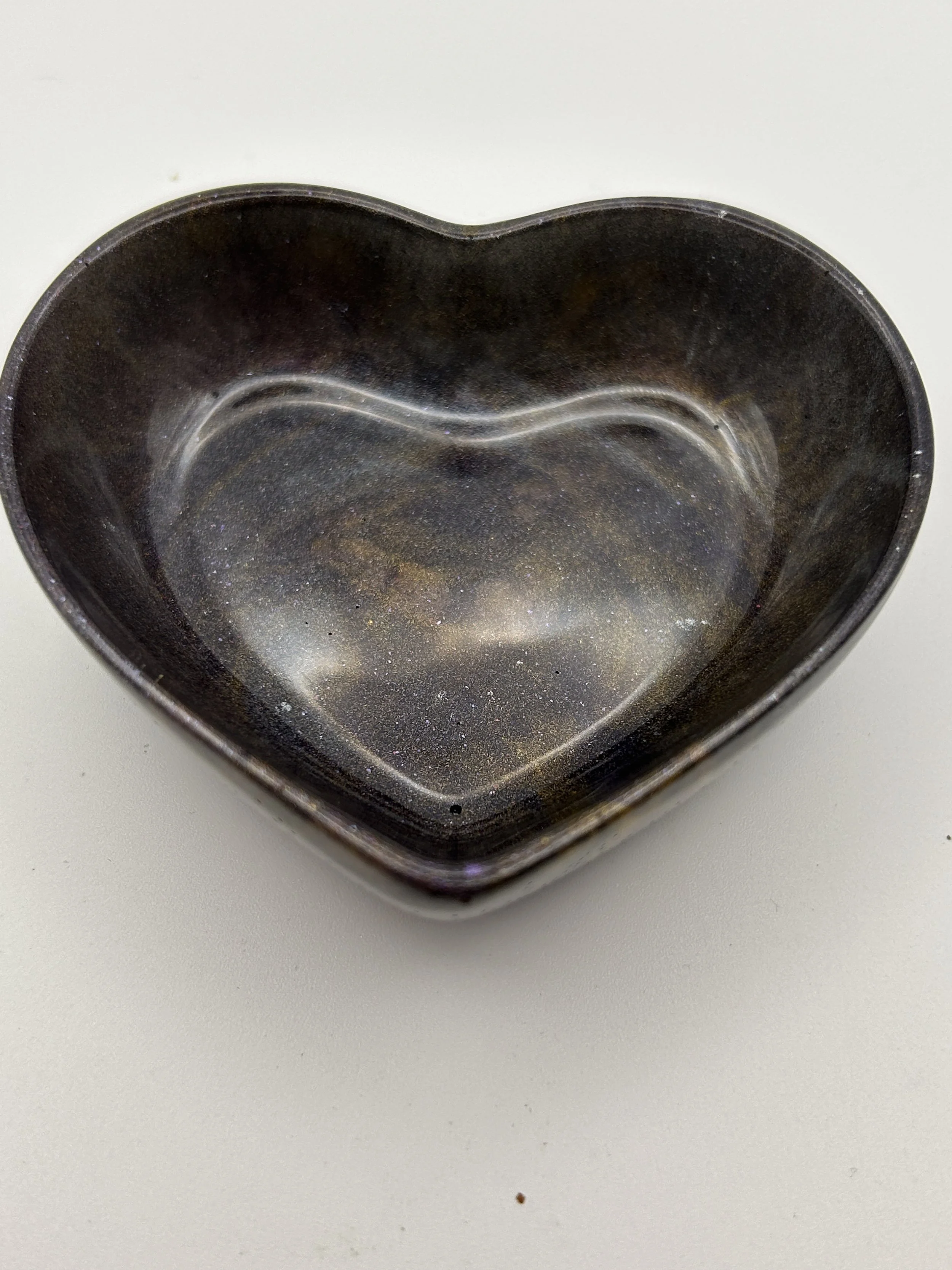 Heart shaped trinket trays