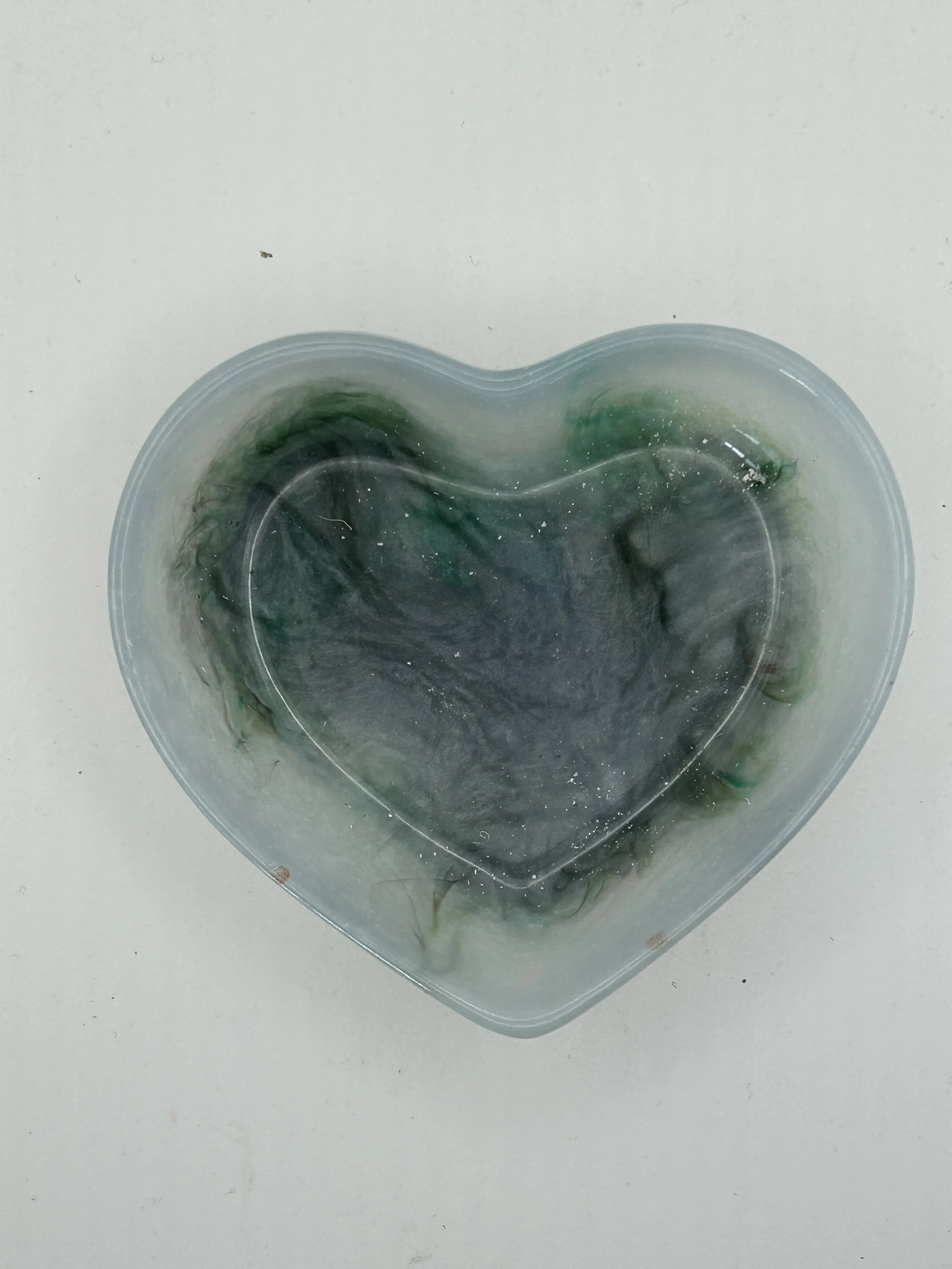Heart shaped trinket trays