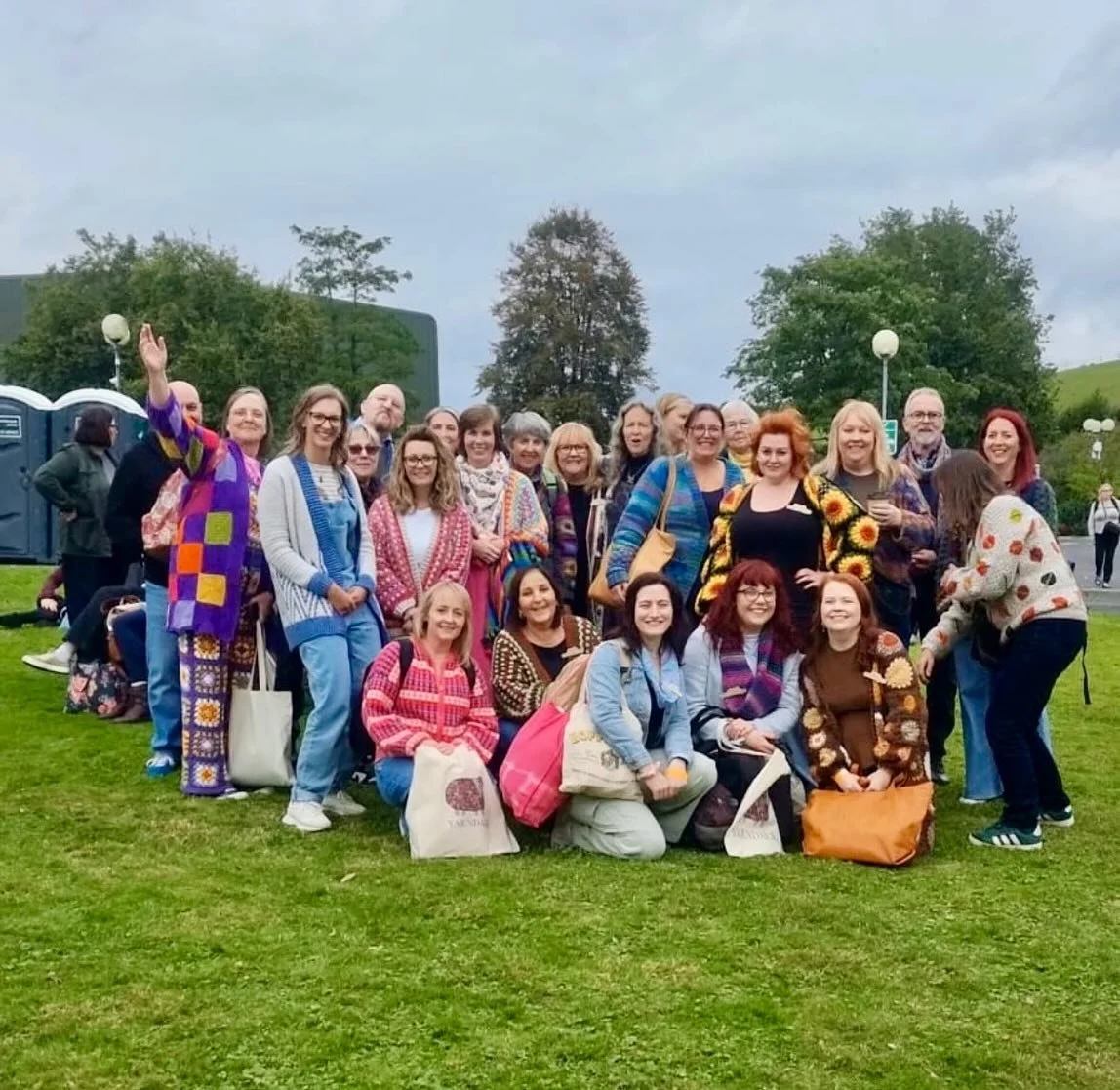 Yarndale 2025! 

Such a lovely day catching up with all the insta-crocheters, met some wonderful friends old and new! 🥰

Thanks for a brilliant day everyone. Til next year!

#yarnfriendsrock #yarndale #crochetfriends